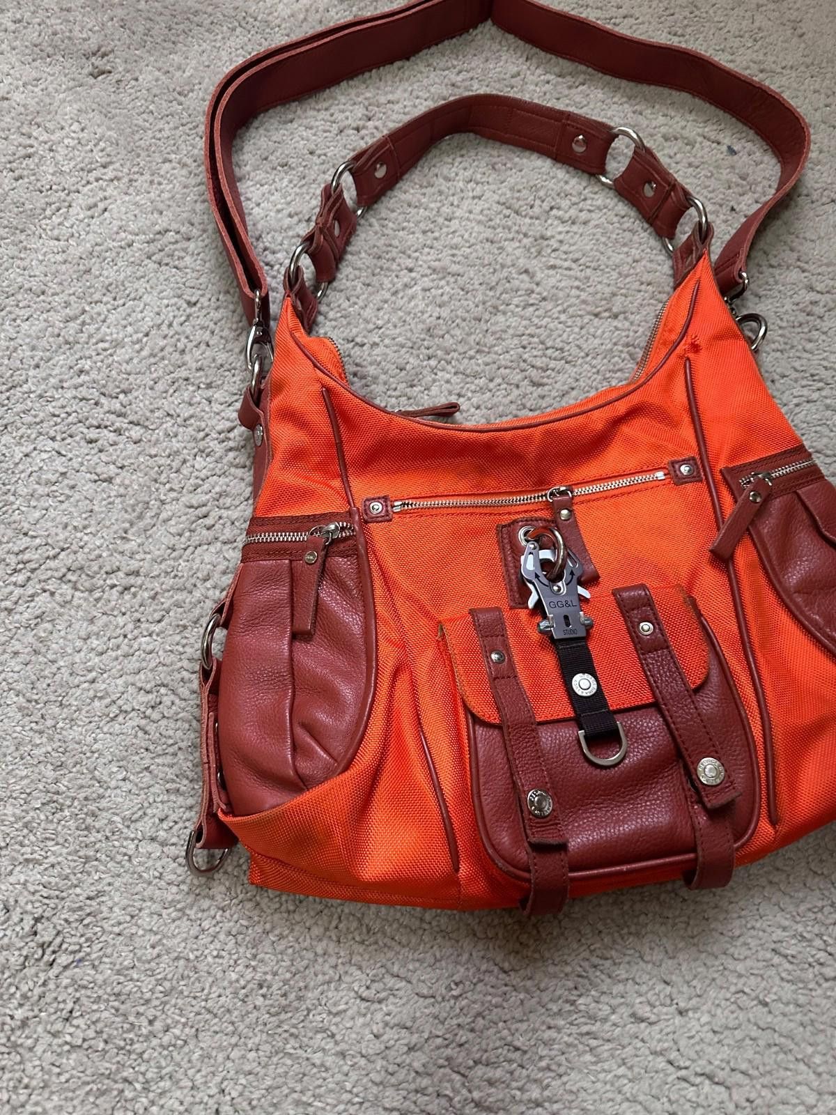 George Gina & Lucy GG&L George Gina & Lucy Orange Shoulder Bag Size ONE SIZE - 2 Thumbnail