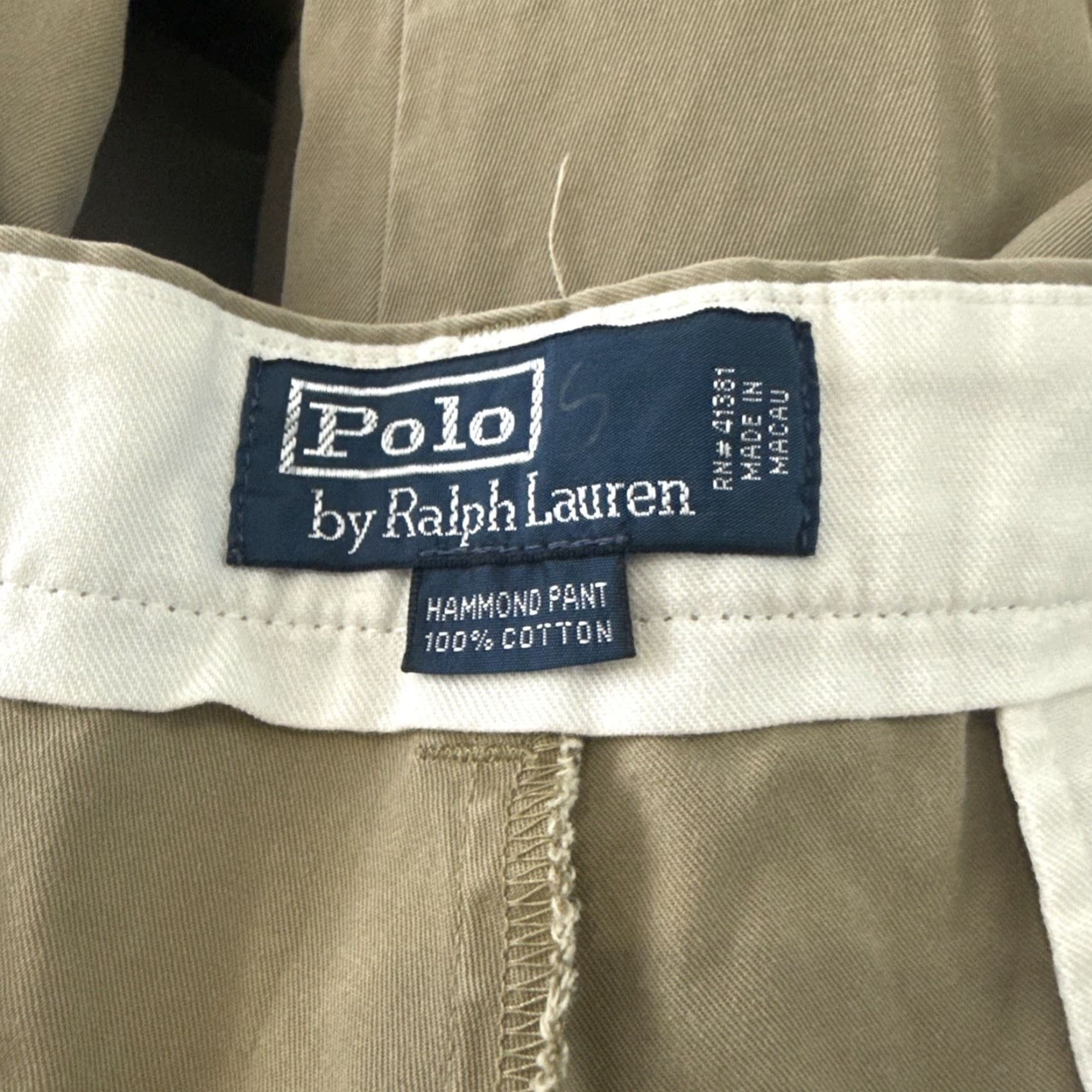 Polo Ralph Lauren Polo Ralph Lauren Hammond Pant Beige Casual Pants Mens 36x32 Size US M / EU 48-50 / 2 - 5 Thumbnail