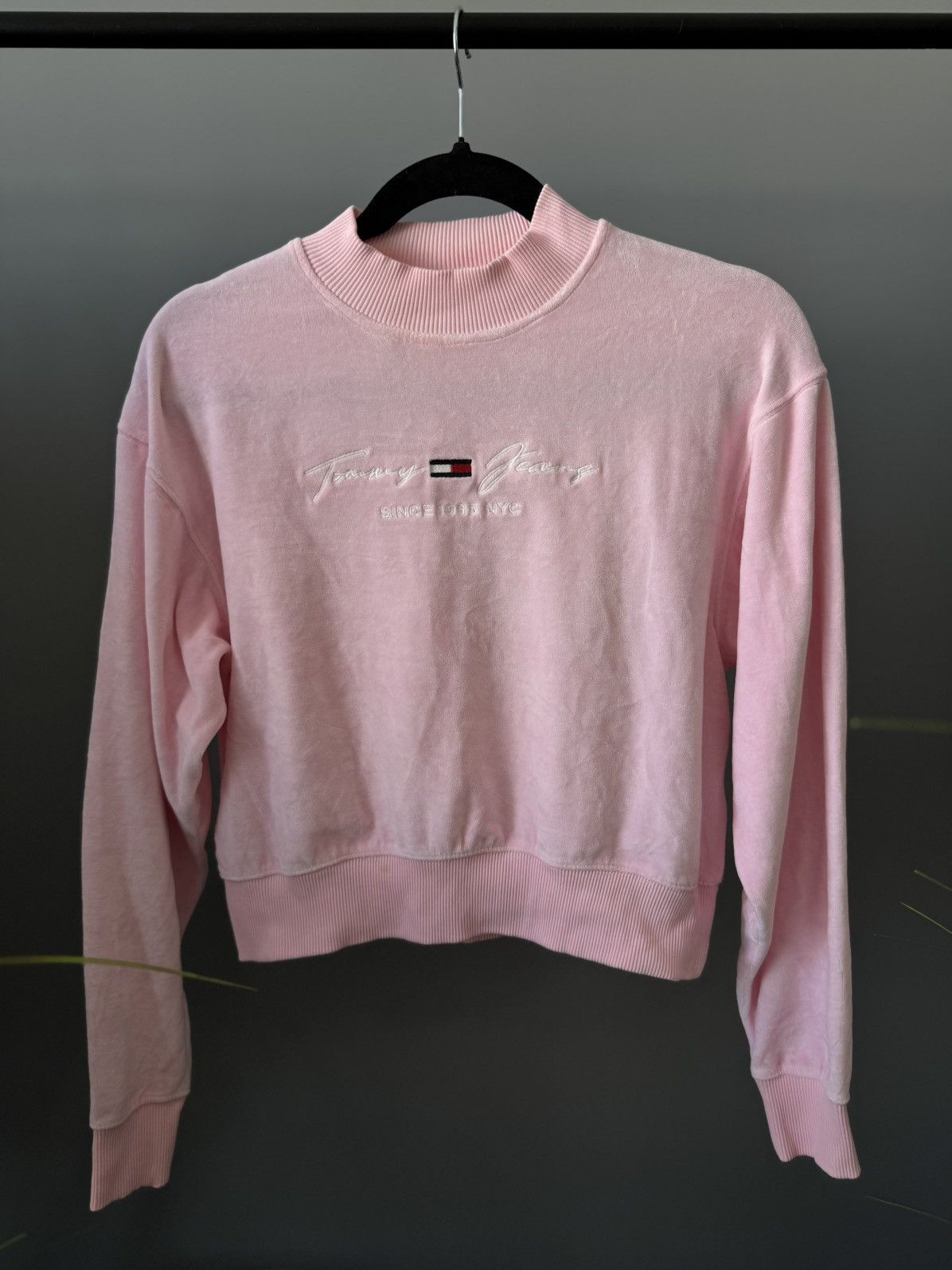 Tommy Jeans Tommy jeans crop top velour Size XS / US 0-2 / IT 36-38 - 1 Thumbnail