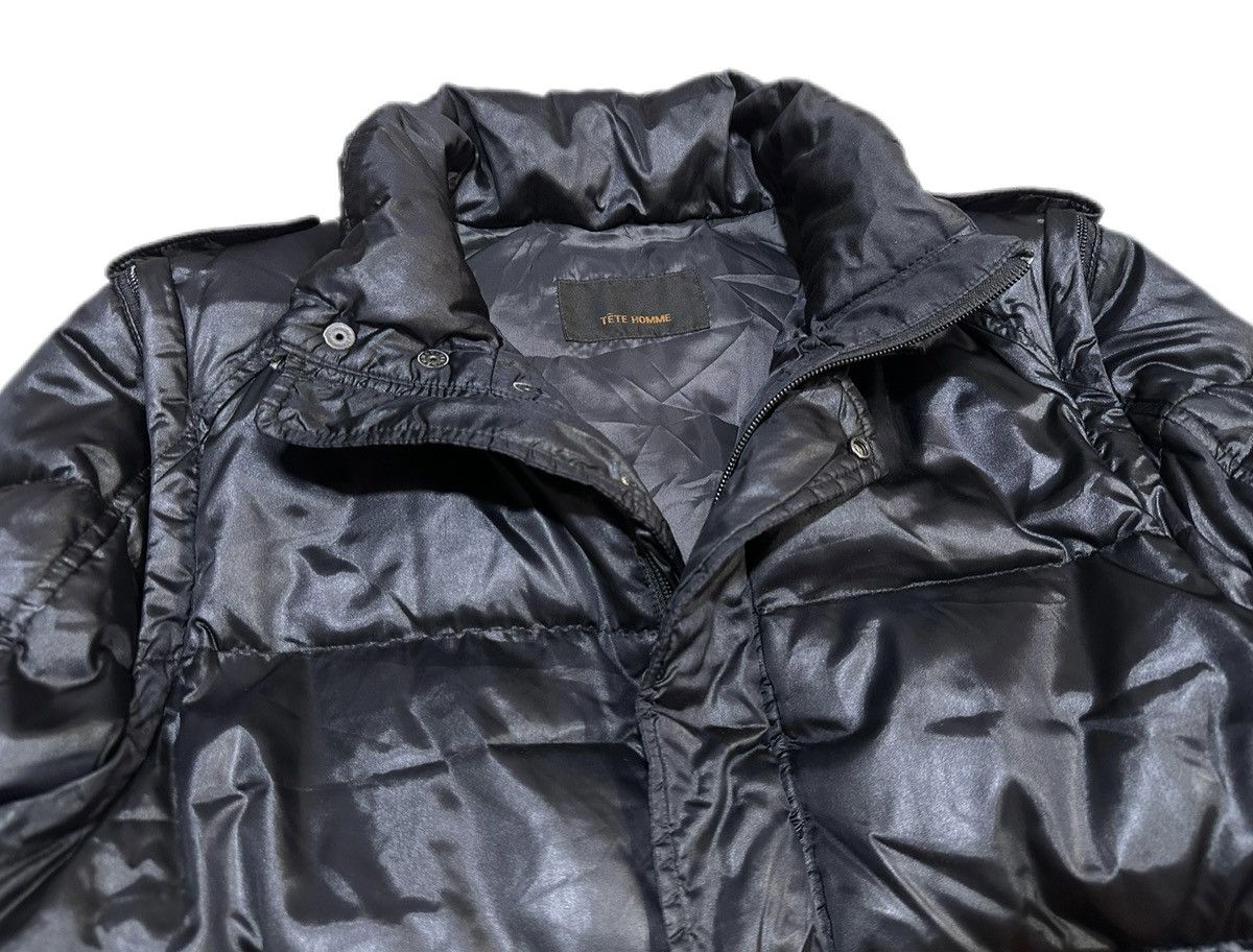 Tete Homme 🔥Tete Homme Issey Miyake Down Jacket Vest Detachable Sleeve Size US L / EU 52-54 / 3 - 9 Thumbnail
