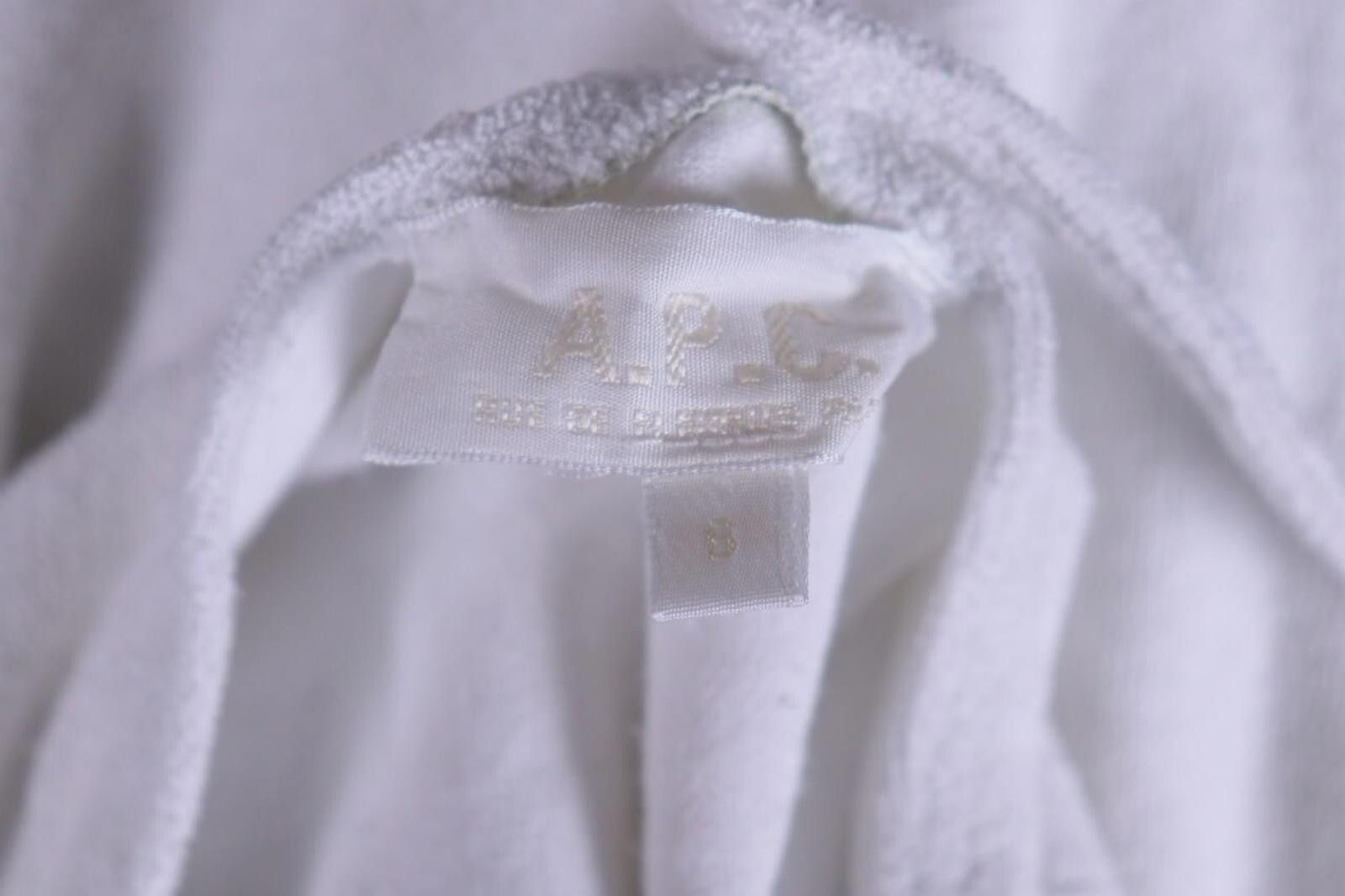 A.P.C. A.P.C White Spaghetti Strap Sundress Mini Dress Size S Size S / US 4 / IT 40 - 12 Thumbnail