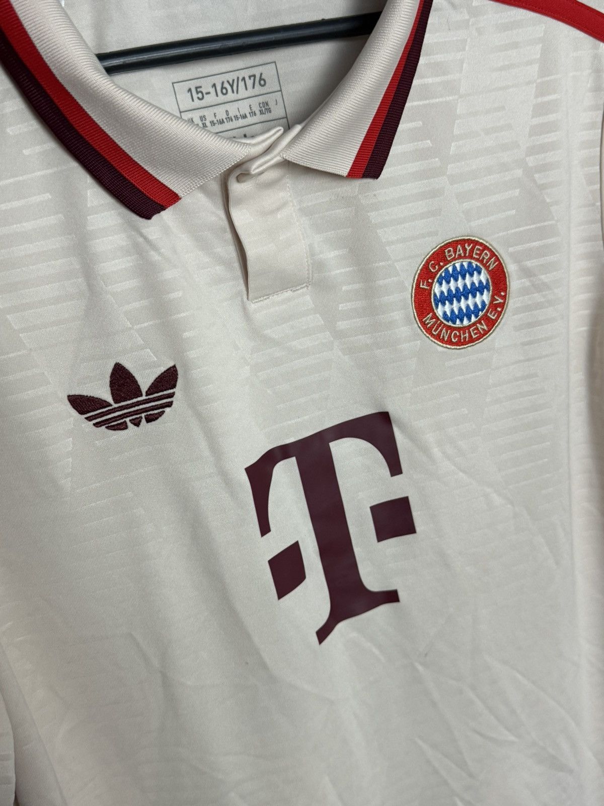 Adidas KIDS New Bayern Munchen 24/25 Third Football Jersey T-Shirt Size US XS / EU 42 / 0 - 3 Thumbnail