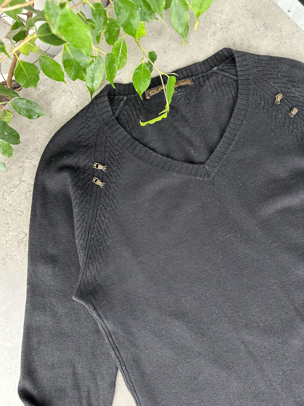 Roberto Cavalli Roberto Cavalli V-neck Sweater Size US M / EU 48-50 / 2 - 4 Thumbnail