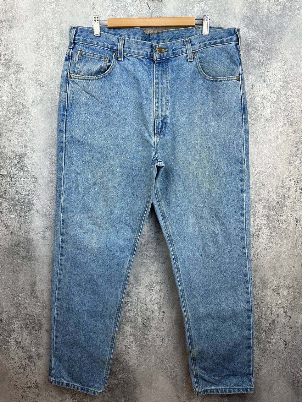 Carhartt Carhartt B18 Traditional Fit Straight Leg Jeans 38x32 Mexico Size US 38 / EU 54 - 2 Thumbnail