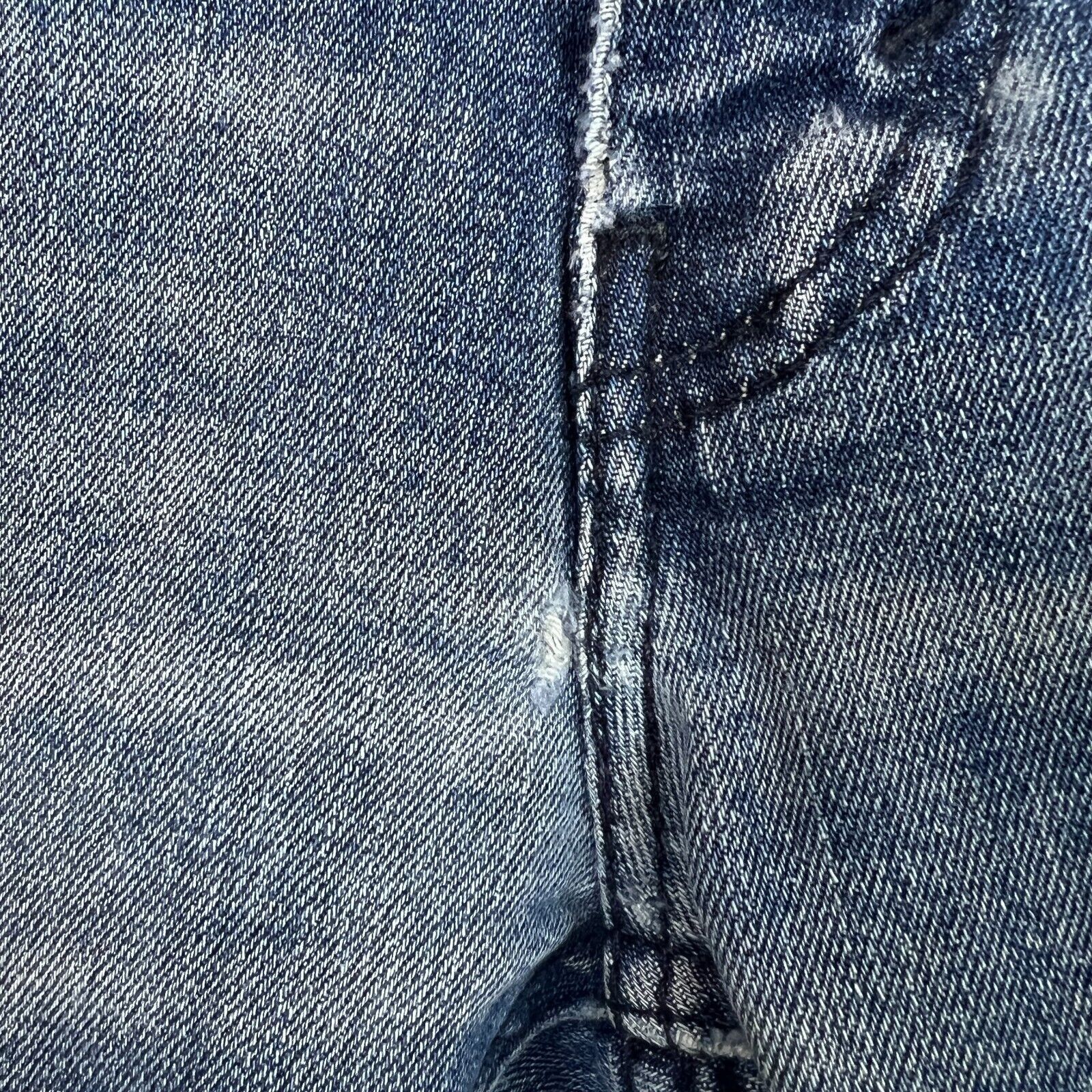 Levi's × Vintage Levi's 541 Jeans 33x32 Athletic Taper Fade Distressed Denim Size US 33 - 4 Thumbnail