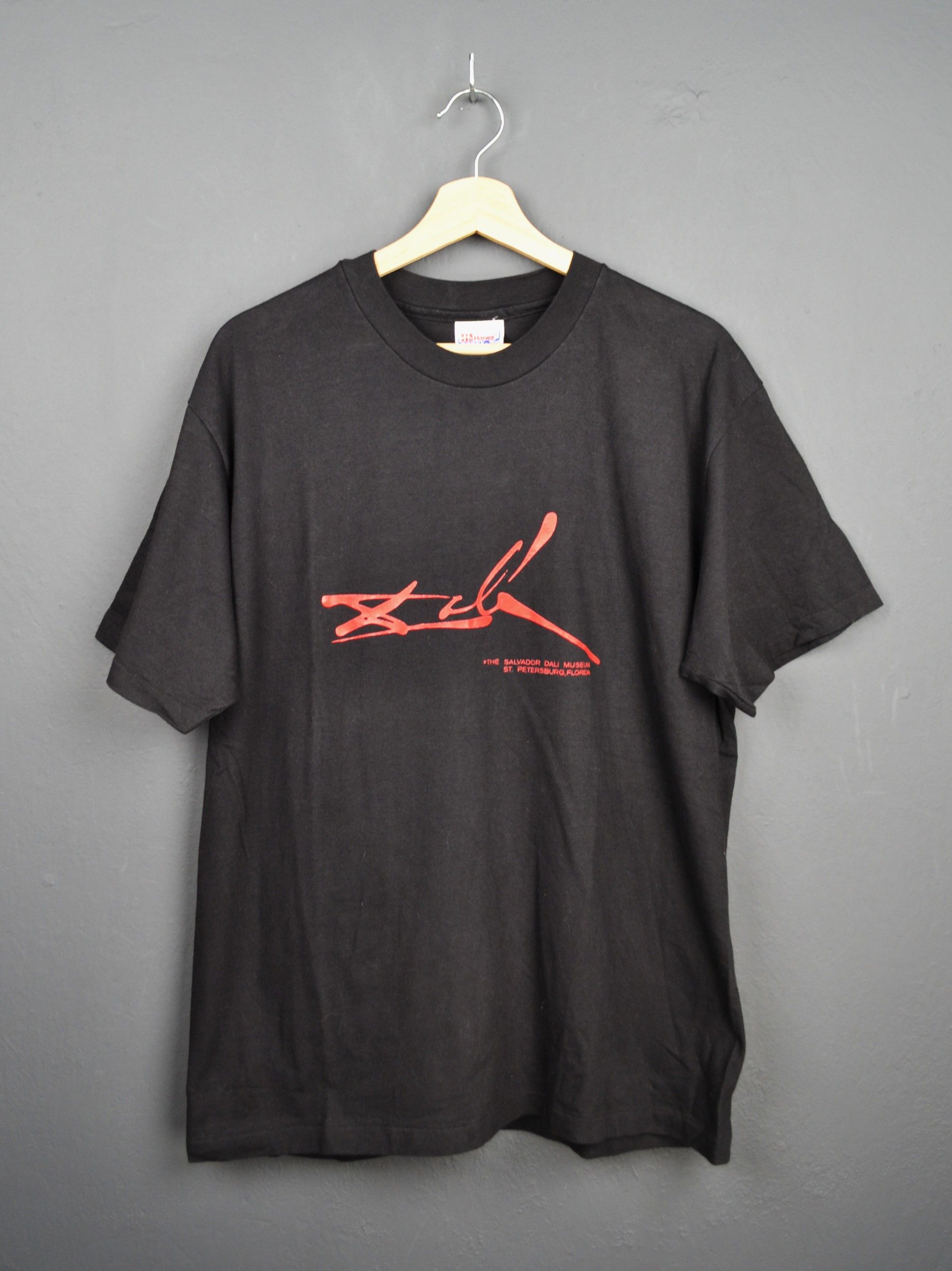 Vintage Salvador Dali 1990s Single Stitch L Art Museum Tee Florida Size US L / EU 52-54 / 3 - 2 Thumbnail