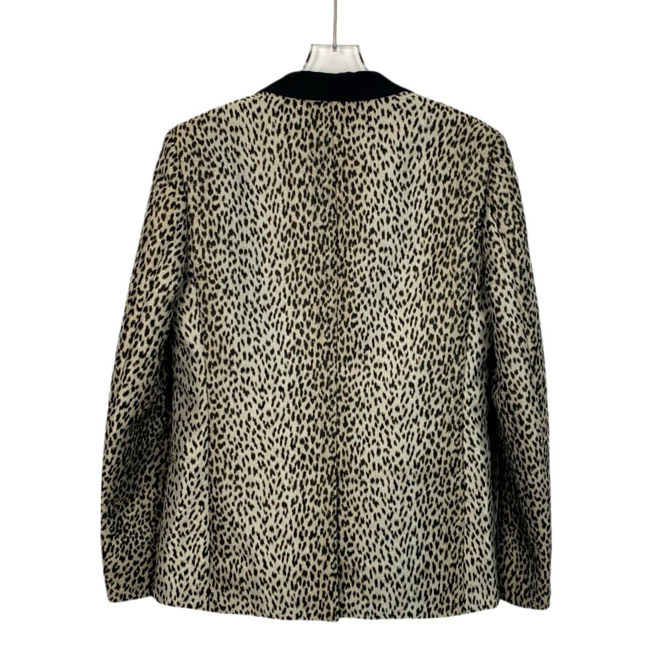 Saint Laurent Paris Saint Laurent Paris Leopard Print Blazer With Black Satin Sh Size US M / EU 48-50 / 2 - 2 Thumbnail