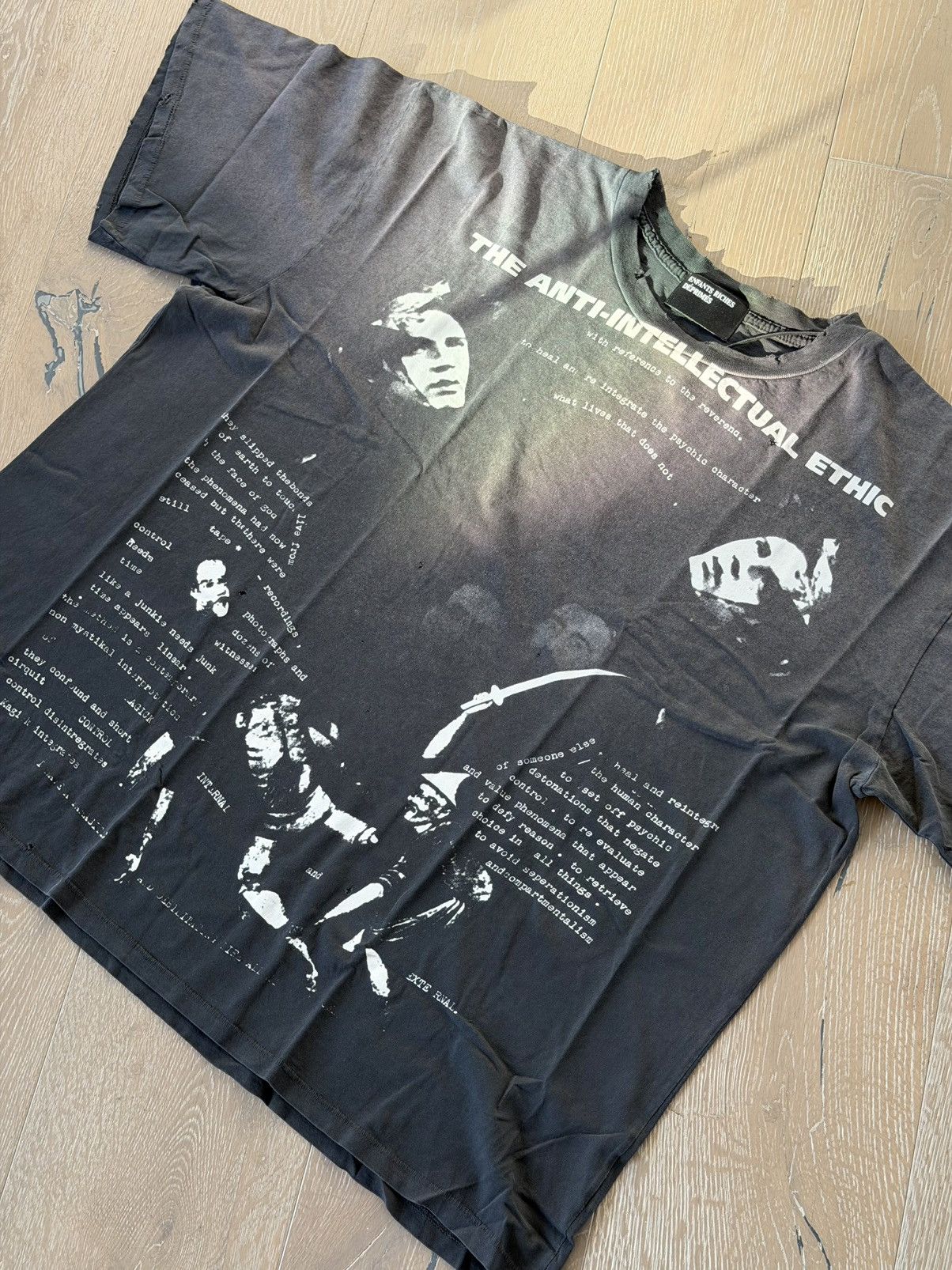 Enfants Riches Deprimes ERD Anti-Intellectual Ethic Tee Size US XXL / EU 58 / 5 - 4 Thumbnail