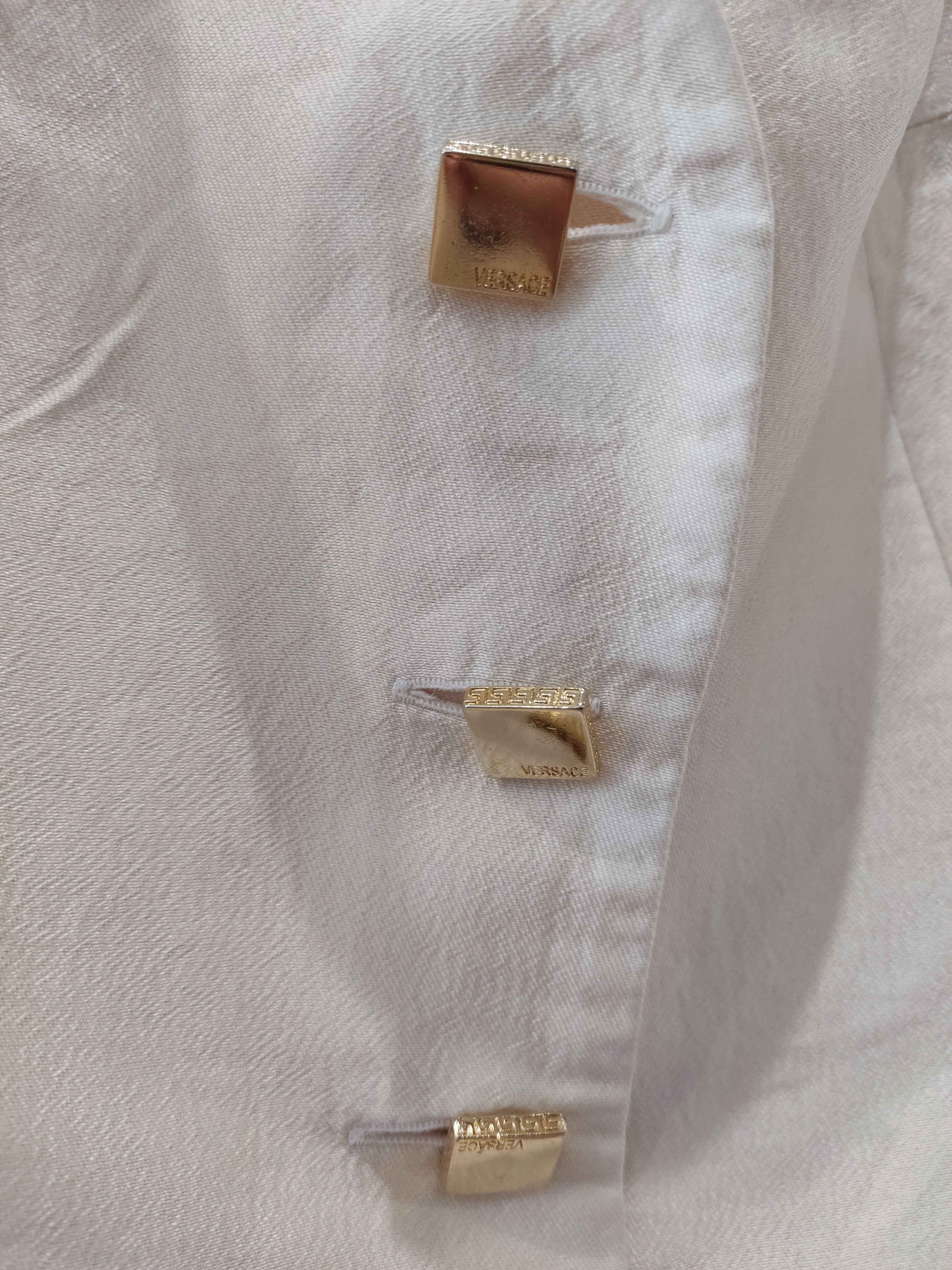 Versace Silk Vest Gianni Versace Size S / US 4 / IT 40 - 4 Thumbnail