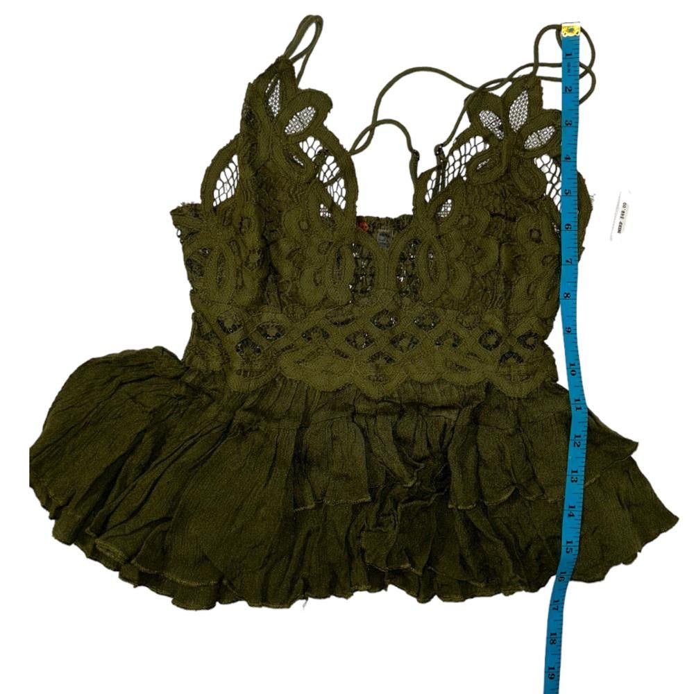 Free People Free People l NWT Adella Cami In Army XS Size XS / US 0-2 / IT 36-38 - 5 Thumbnail