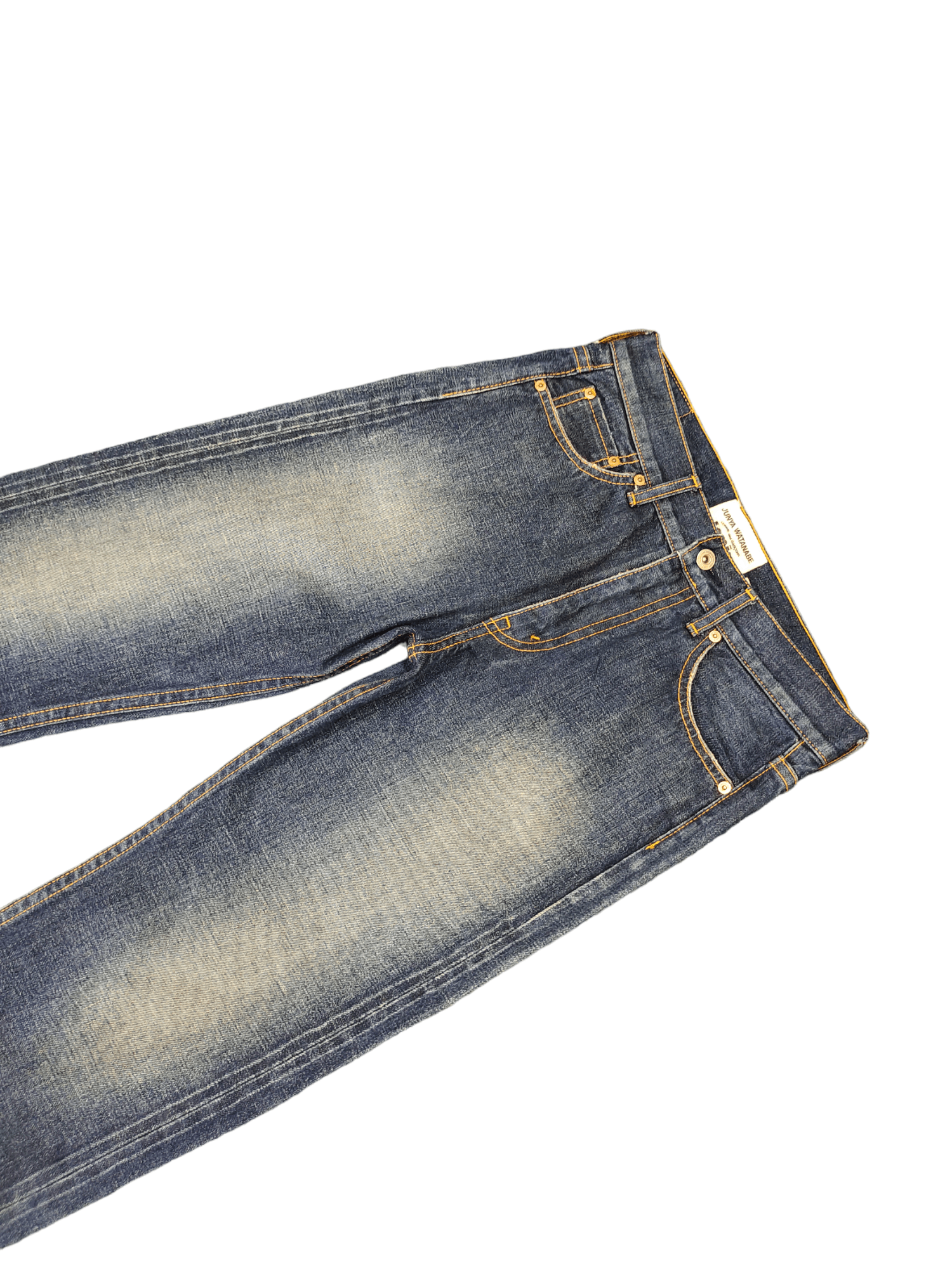 Junya Watanabe AD2015 Junya Watanabe Sand Wash Selvedge Denim Jeans Size US 30 / EU 46 - 4 Thumbnail