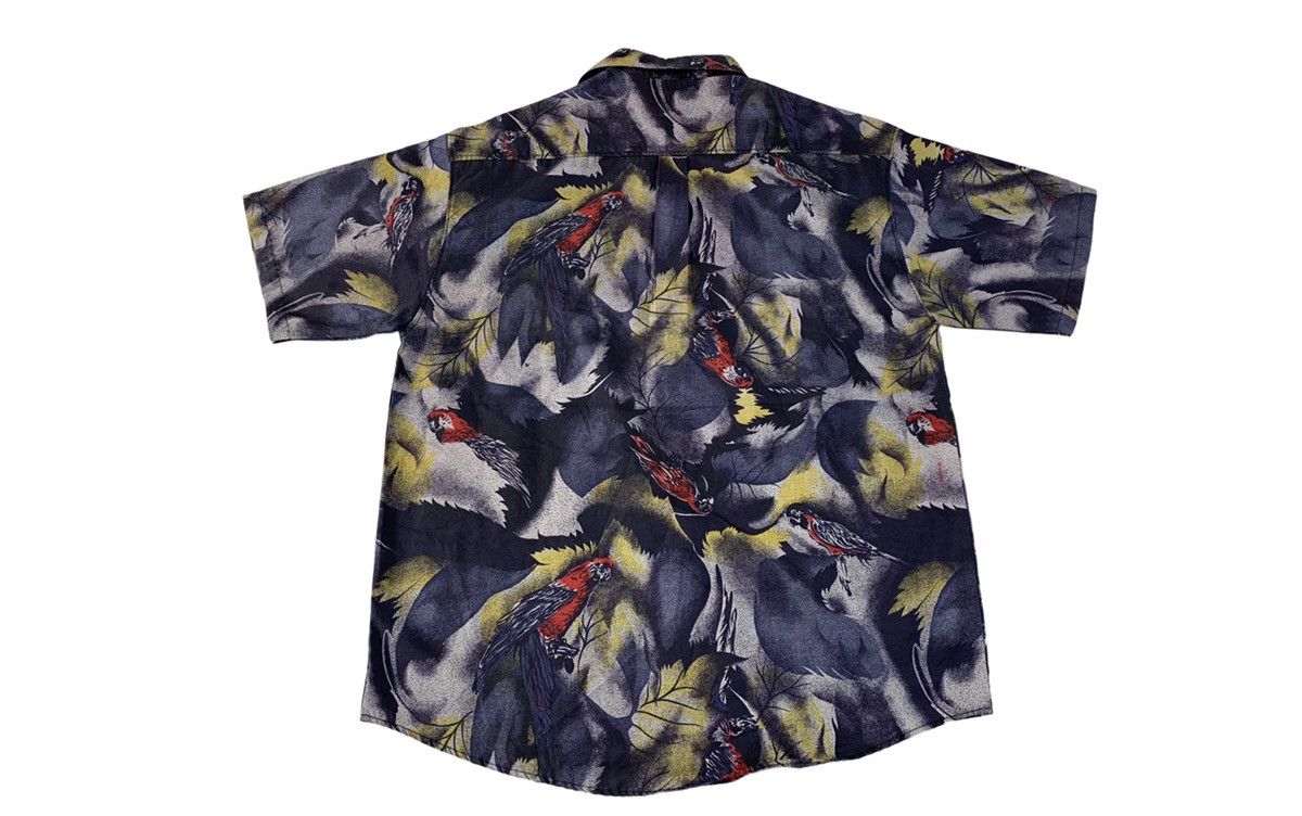 Japanese Brand 90s Warehouse Hawaii Button Up Shirt Parrot Bird Design Size US XL / EU 56 / 4 - 8 Thumbnail