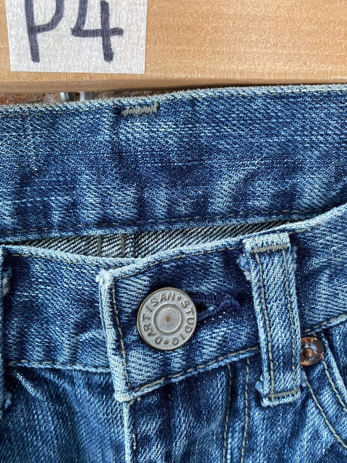 Studio D'Artisan 1990s NOS denim Pants Size US 28 / EU 44 - 6 Thumbnail
