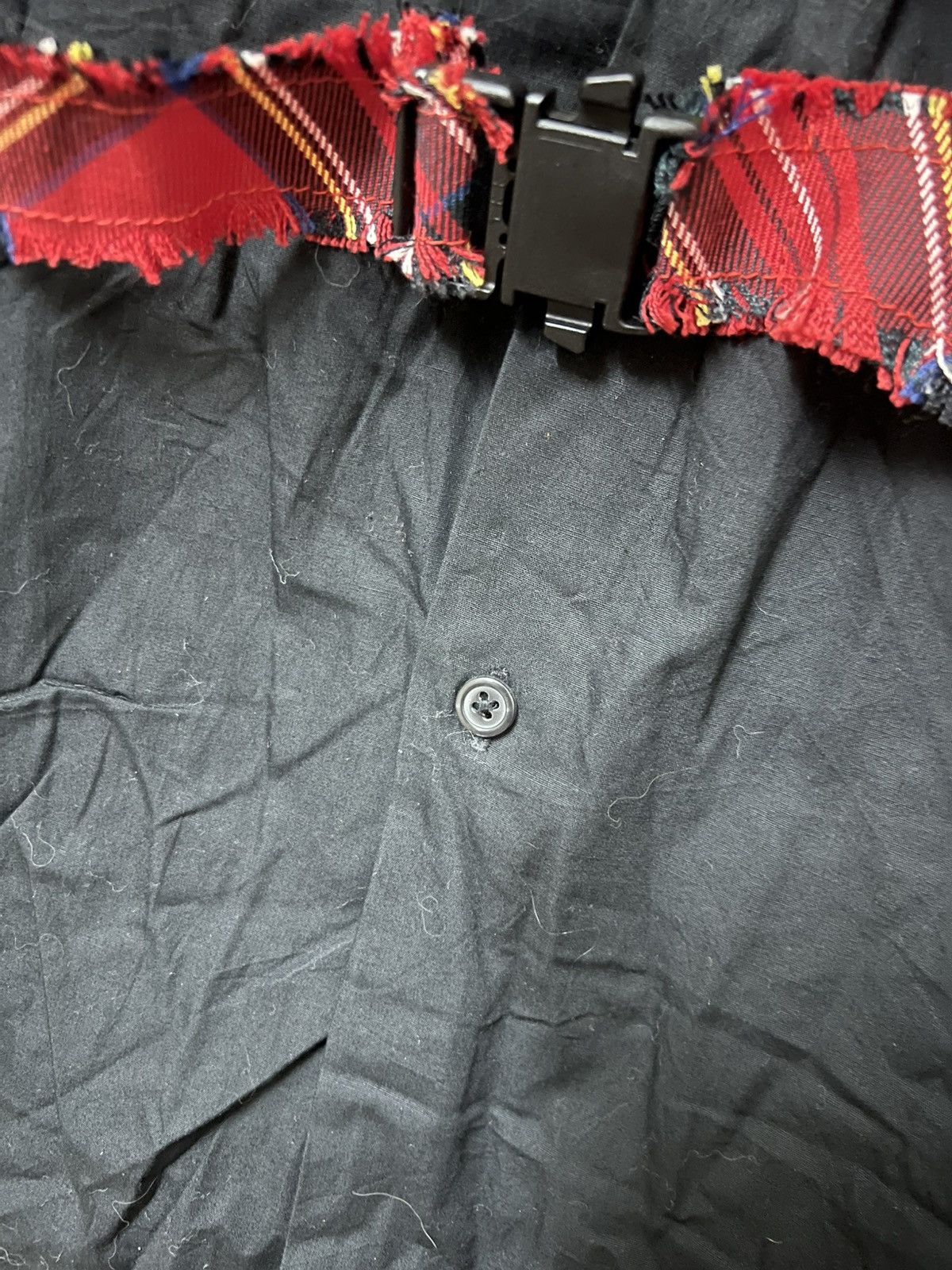 Other Vintage acid jazz men bondage shirt harajuku punk goth style Size US L / EU 52-54 / 3 - 4 Thumbnail