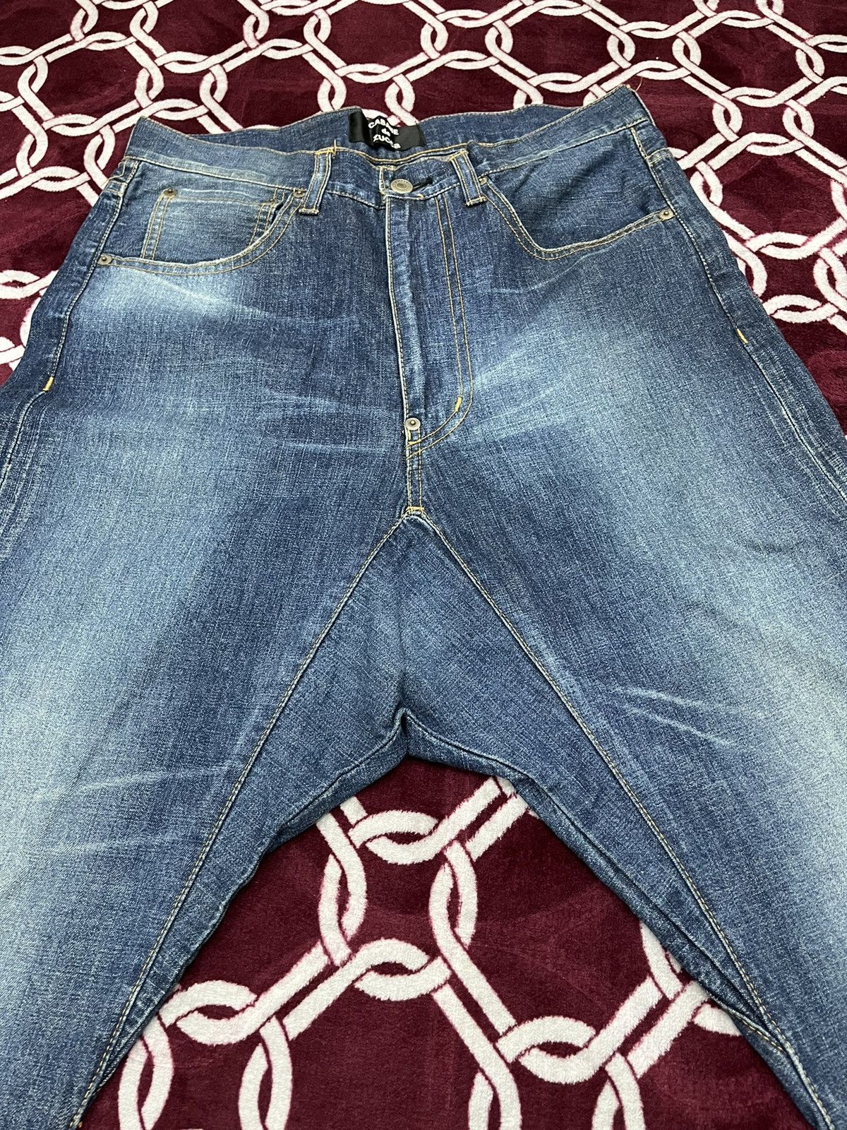 CABANE de ZUCCa 🔥Cabane De Zucca Redline Selvedge Denim Size US 30 / EU 46 - 6 Thumbnail