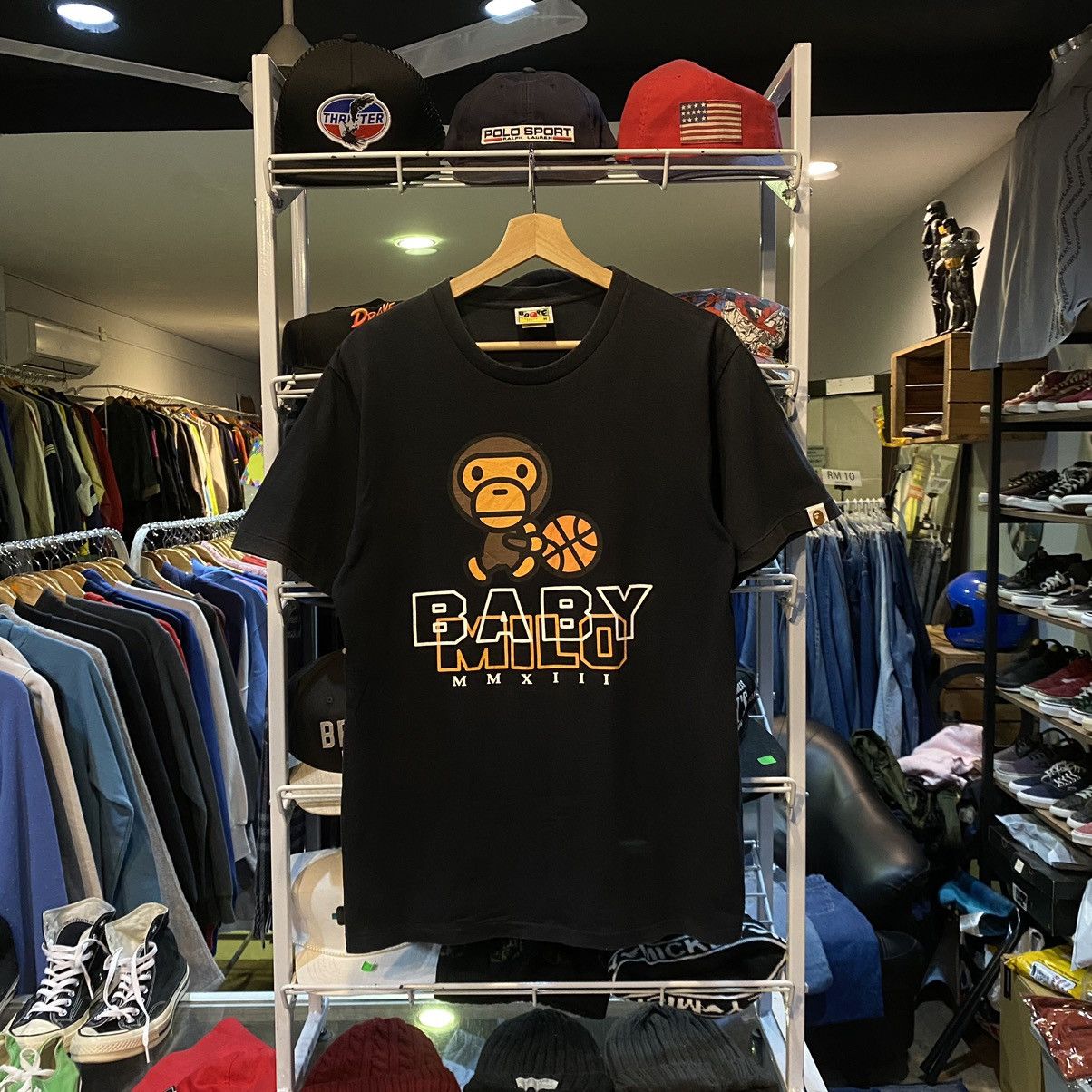 Bape Bape OG Baby Milo Basketball Tee Size US M / EU 48-50 / 2 - 1 Thumbnail