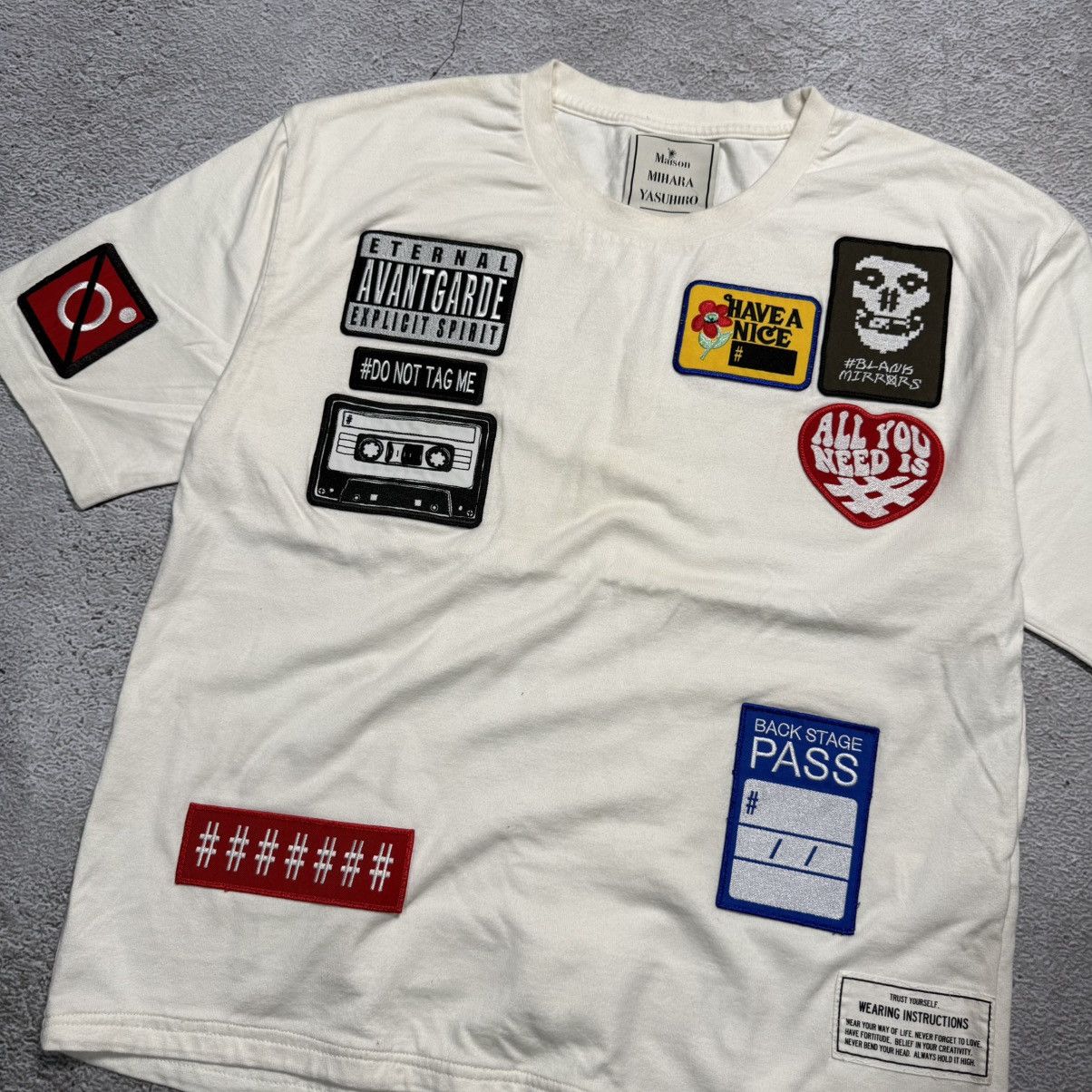 Maison MIHARA YASUHIRO MMY Patches T-shirt Size US L / EU 52-54 / 3 - 2 Thumbnail