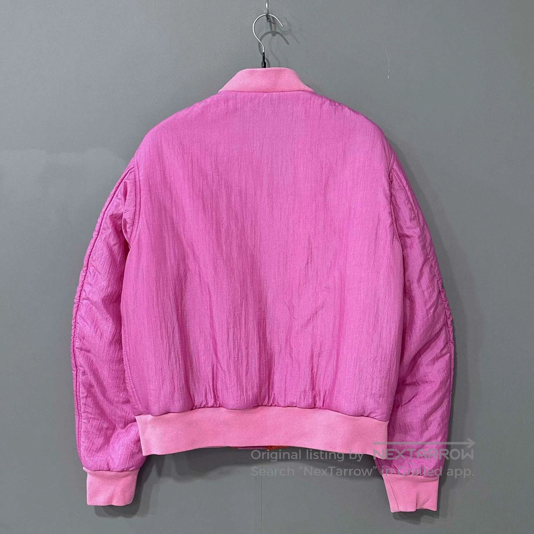Gucci Pink Flocked Logo Cotton Coat Gucci. Size S / US 4 / IT 40 - 3 Thumbnail