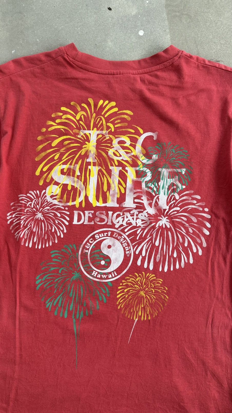 Vintage VINTAGE T&C SURF FIREWORKS TEE Size US L / EU 52-54 / 3 - 2 Thumbnail