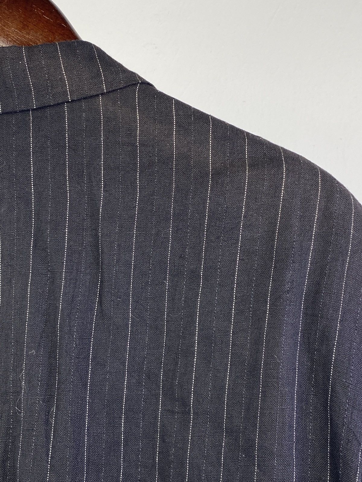 Comme des Garcons Homme Comme des Garcons Home Plus Pinstripe Oversized Jacket Size US M / EU 48-50 / 2 - 8 Thumbnail