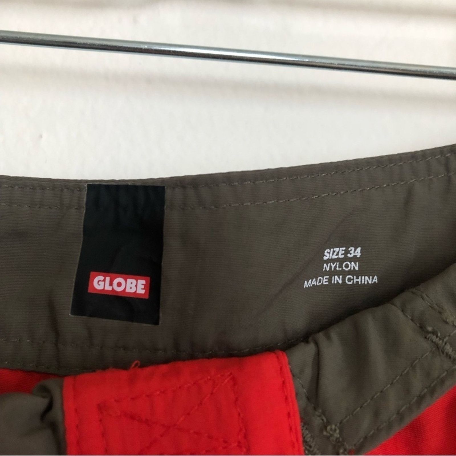 Globe Globe Men's Every Swell Red Black Swim Boardshort Shorts Size US 34 / EU 50 - 3 Thumbnail