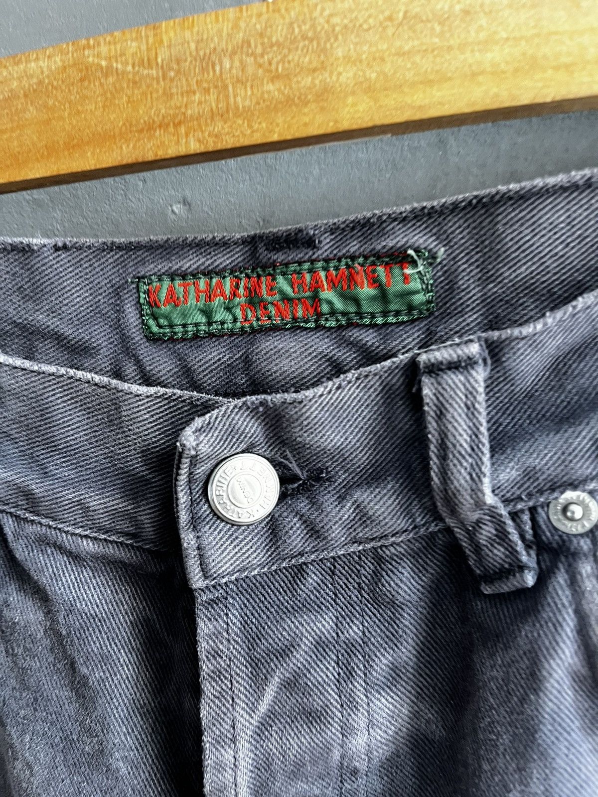 Katharine Hamnett London × Vintage Katharine Hamnett Jeans Katharine Hamnett Denim Pants Size 30" / US 8 / IT 44 - 3 Thumbnail