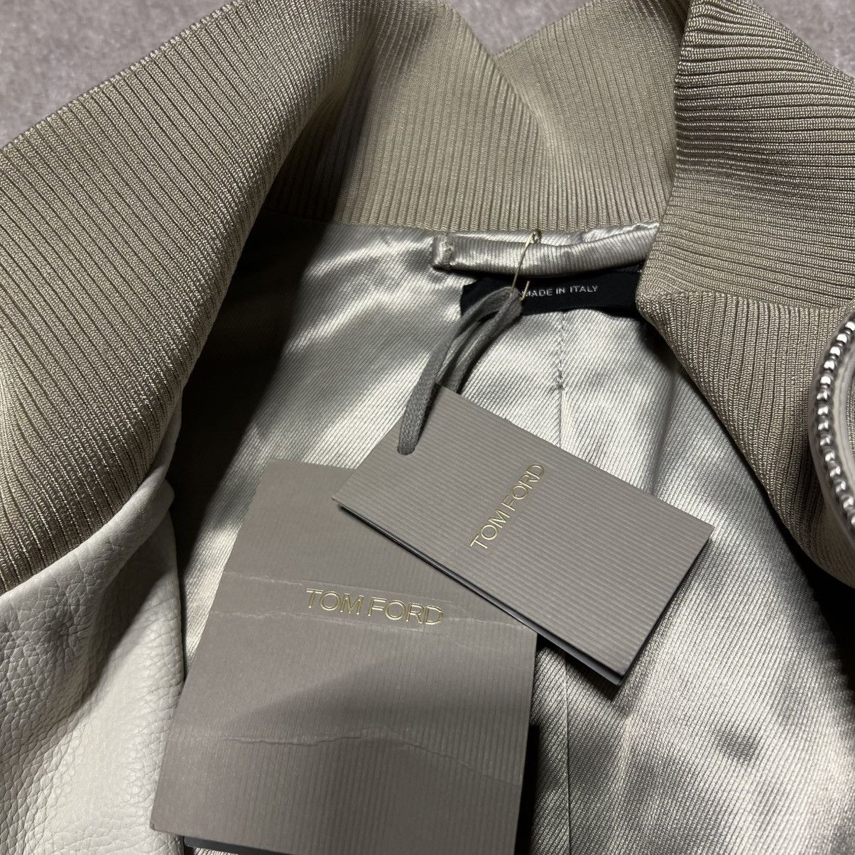 Tom Ford Tom Ford Leather Jacket in Small Size US S / EU 44-46 / 1 - 4 Thumbnail