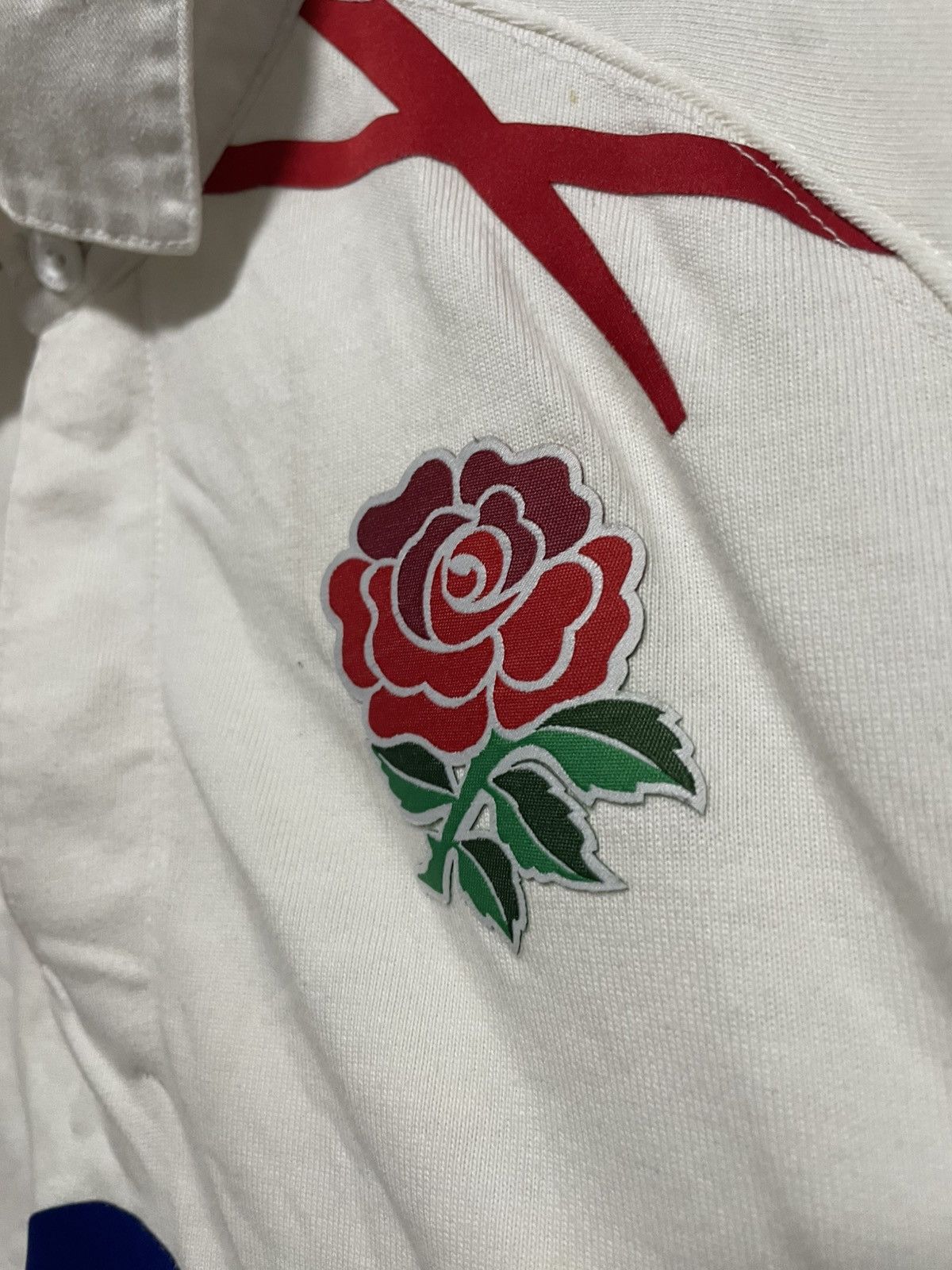 Nike × Vintage Vintage 2007 England Longsleeve Rugby Jersey Y2K O2 Shirt Size US M / EU 48-50 / 2 - 4 Thumbnail