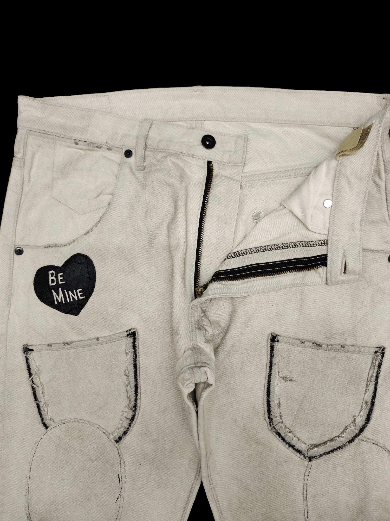 If Six Was Nine Seditionaries Jeans Rna Dirty Wash Punk Gothic Streetwear Size US 31 - 9 Thumbnail