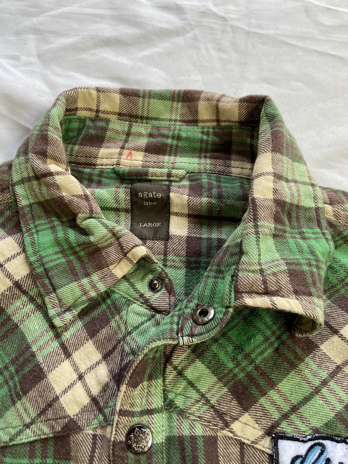 If Six Was Nine JAPANESE AGATE LABEL ROCK BUTTON BUTTON DOWN SHIRT Size US L / EU 52-54 / 3 - 10 Thumbnail