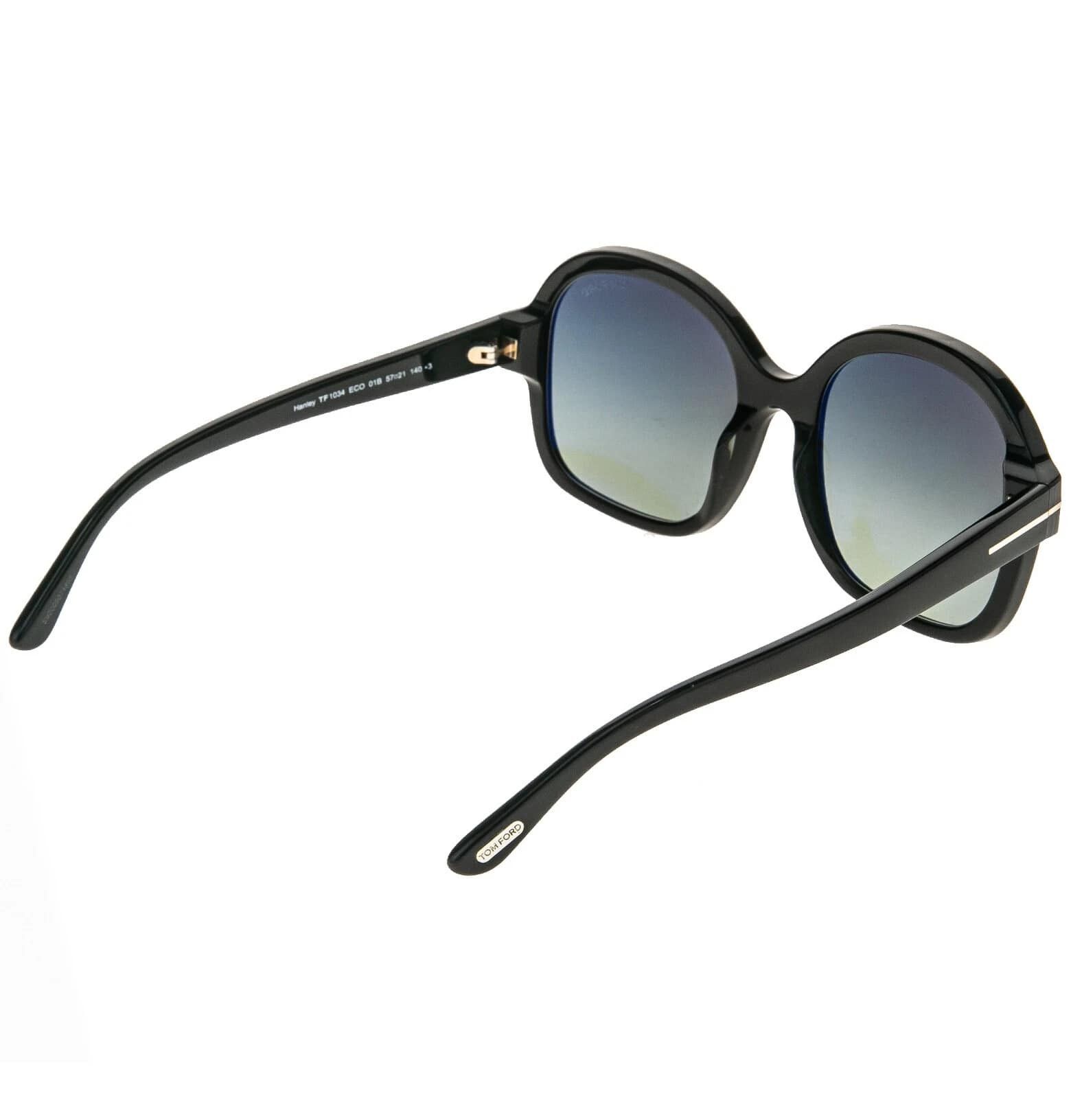 Tom Ford TOM FORD HANLEY TF1034 01B Black ECO Sunglasses 1034 Size ONE SIZE - 2 Thumbnail