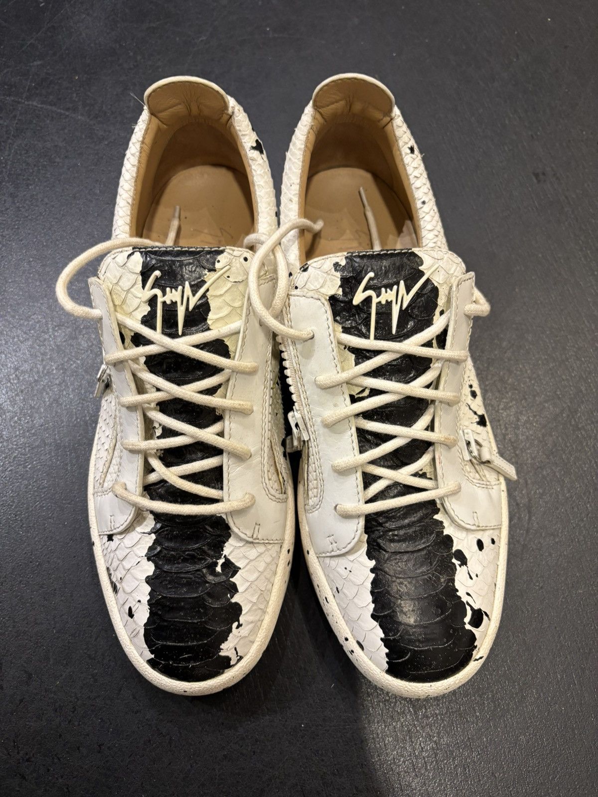 Giuseppe Zanotti Giuseppe Zanotti Low Top Sneakers Size US 11 / EU 44 - 6 Thumbnail