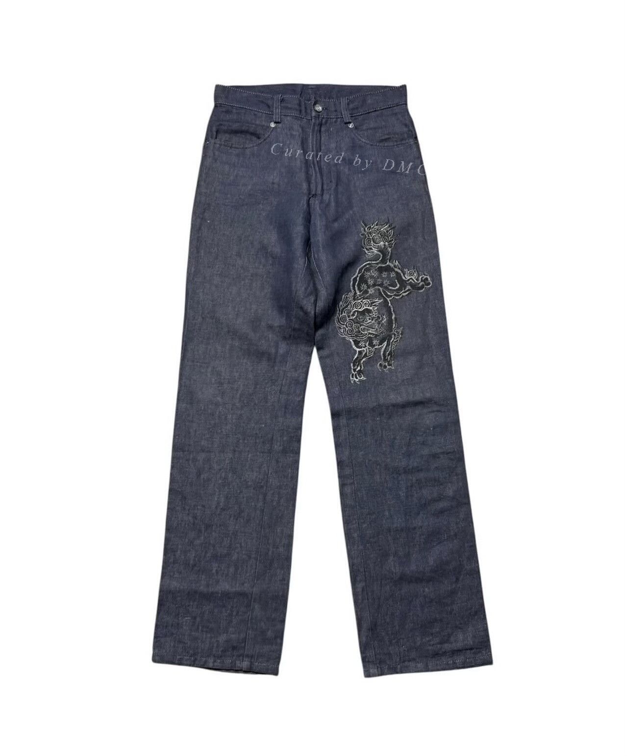 Jean Paul Gaultier Vintage 1990s Jean Paul Gaultier Objet Homme Denim Pant Size US 30 / EU 46 - 1 Thumbnail