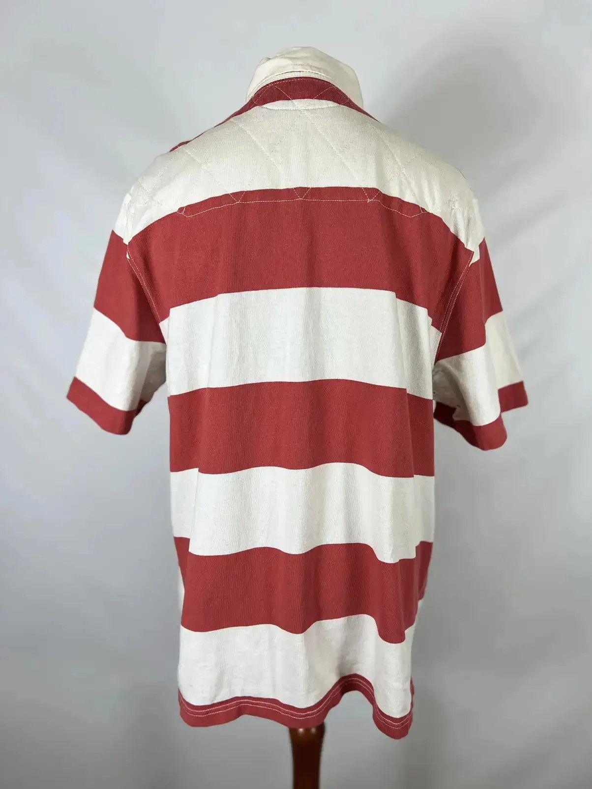 Polo Ralph Lauren × Vintage Vintage Polo Ralph Lauren striped polo T-shirt Size US XXL / EU 58 / 5 - 2 Thumbnail