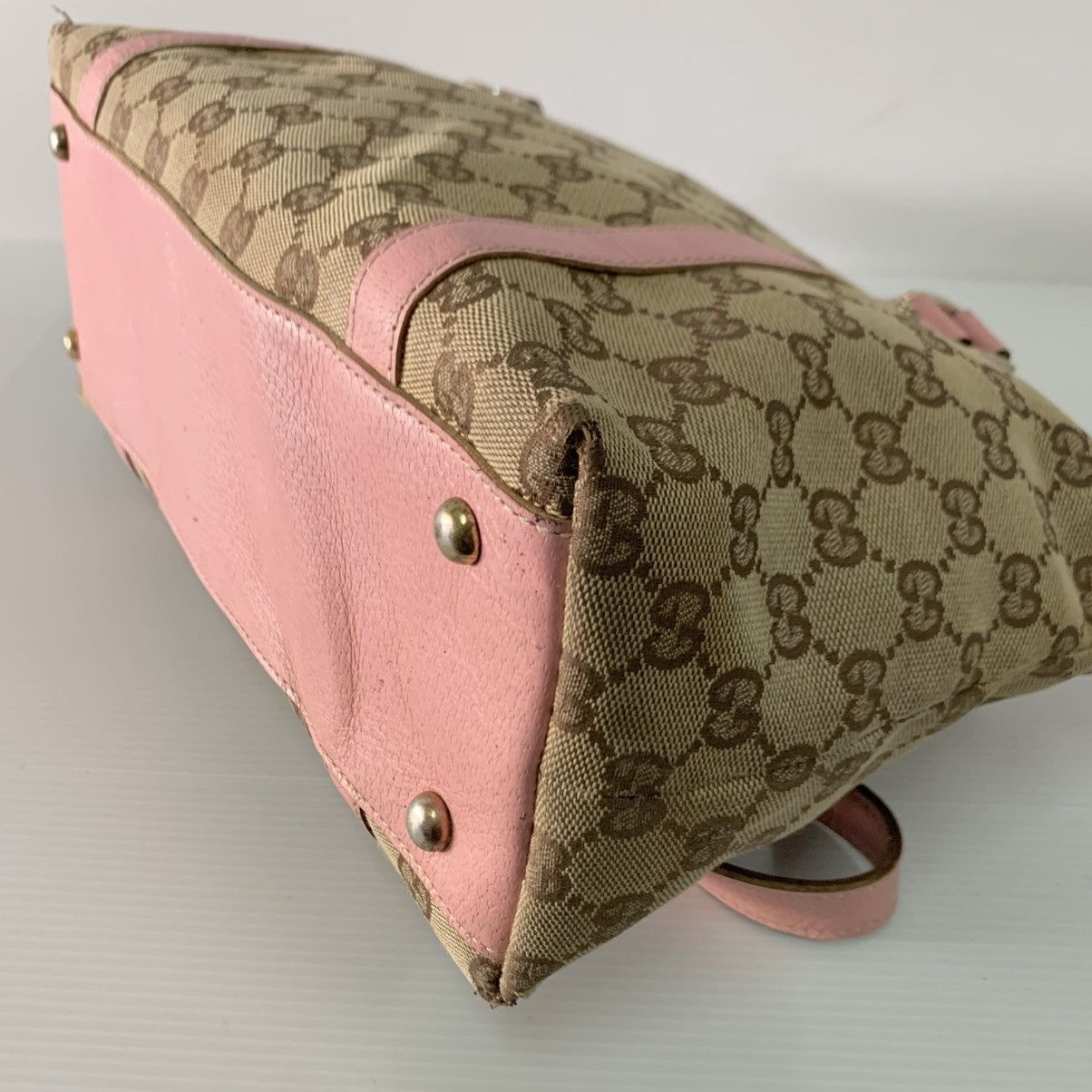 Gucci Gucci Monogram Shoulder Tote Bag Pre-Owned Size ONE SIZE - 8 Thumbnail