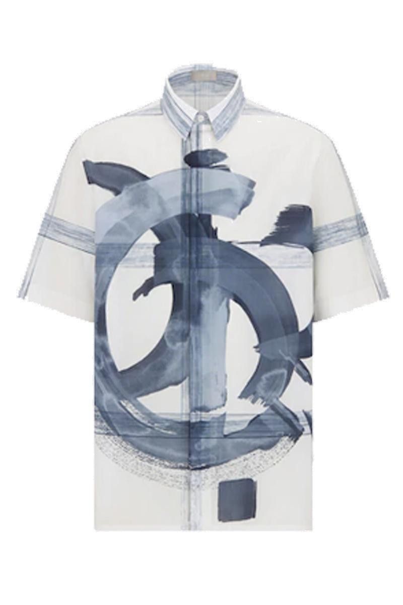image of Dior O1Bcso1Str0324 Shirt In White, Men's (Size Small)