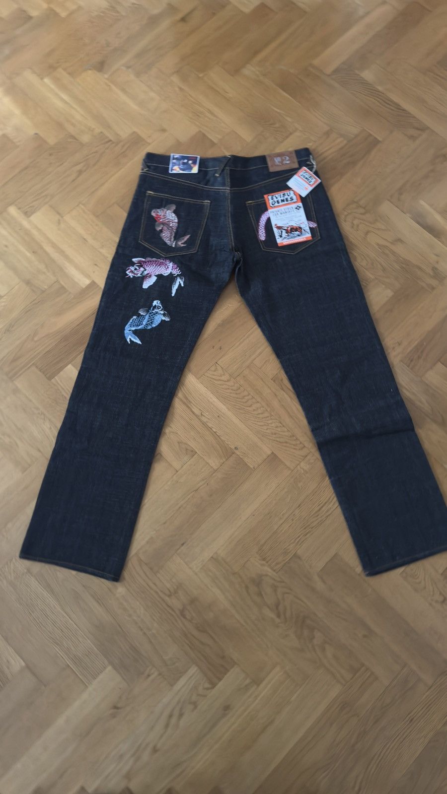 Evisu Evisu Koi Jeans - New with Tag Size US 38 / EU 54 - 2 Thumbnail