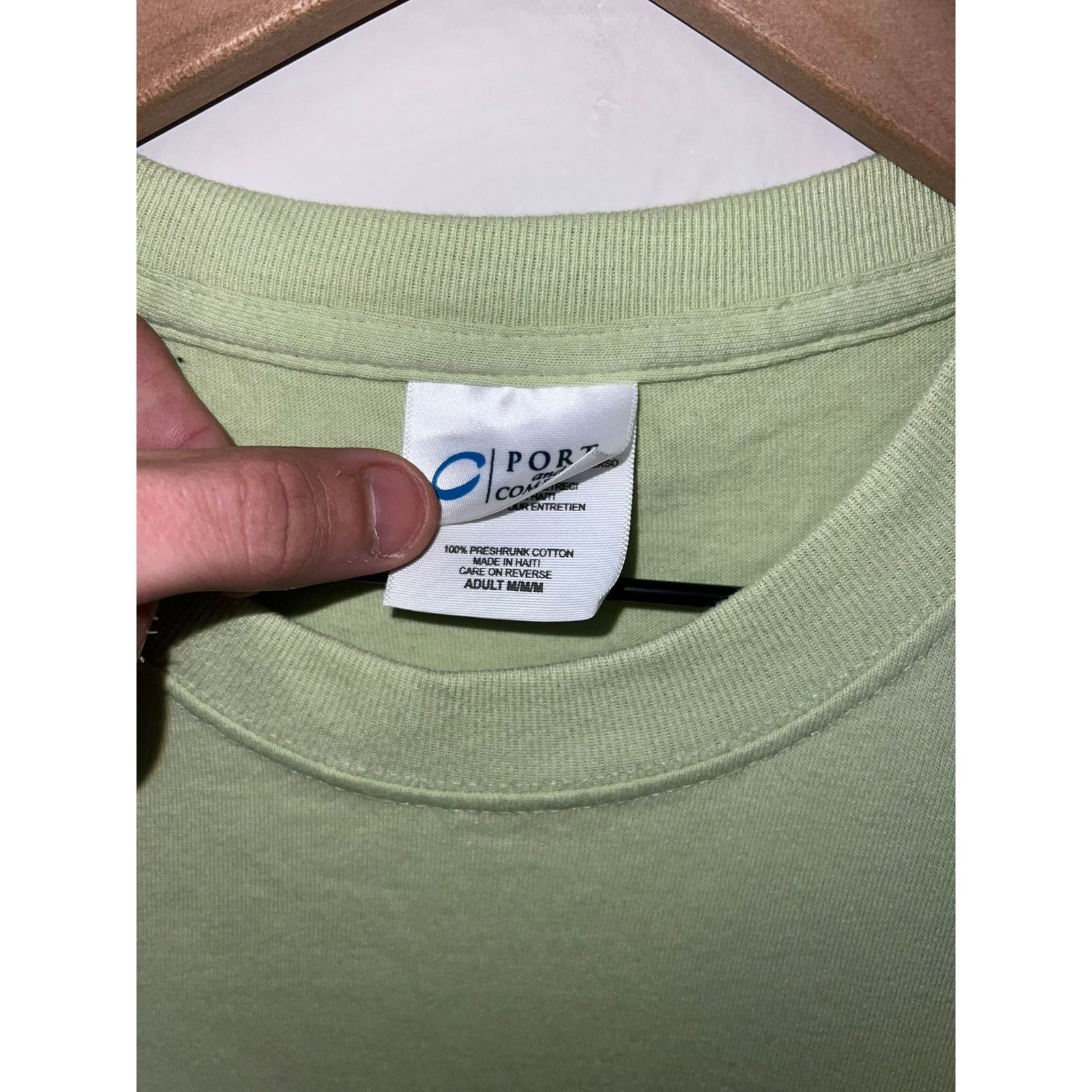 Port Authority Vintage Donkey Derby Days Shirt Cripple Creek Green Tee M Size US M / EU 48-50 / 2 - 7 Thumbnail