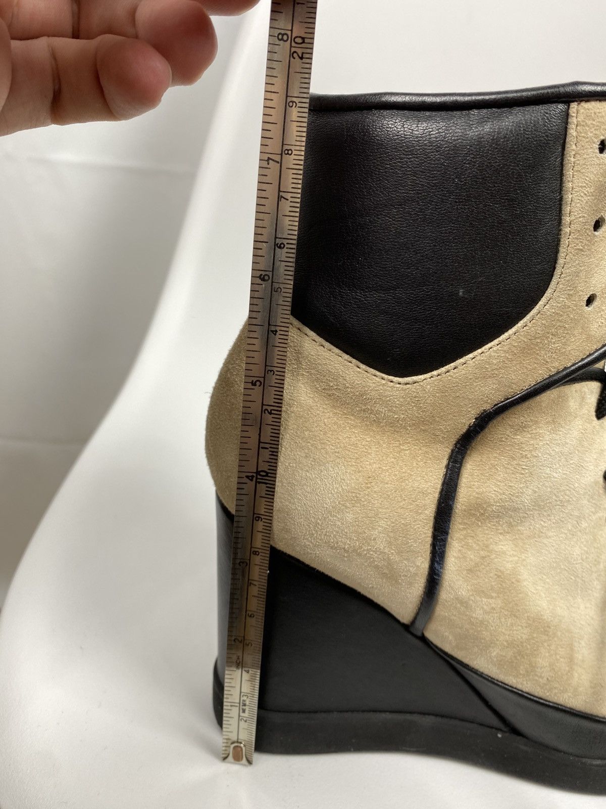 See by Chloe See by Chloe Suede Wedge Booties size 37 Size US 7 / IT 37 - 9 Thumbnail