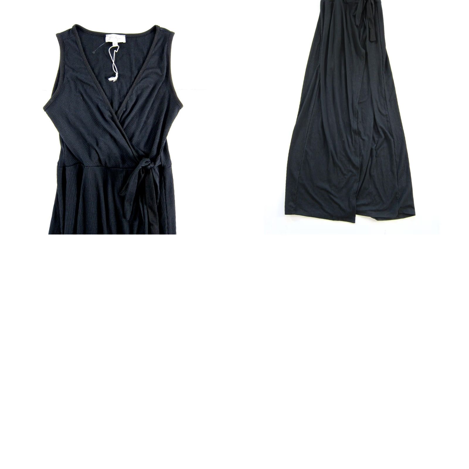 Jessica Simpson VINTAGE New Jessica Simpson Black Jersey Stretch Sleeveless Long Maxi Tank Dress Large Size L / US 10 / IT 46 - 8 Thumbnail