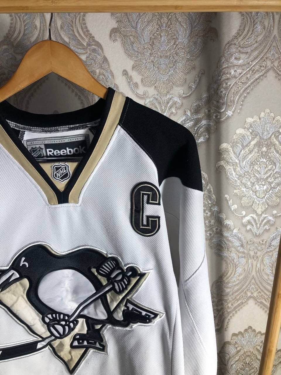 Reebok × Vintage VERY RARE REEBOK CCM PITTSBURGH PENGUINS HOCKEY JERSEY RETRO Size US M / EU 48-50 / 2 - 3 Thumbnail