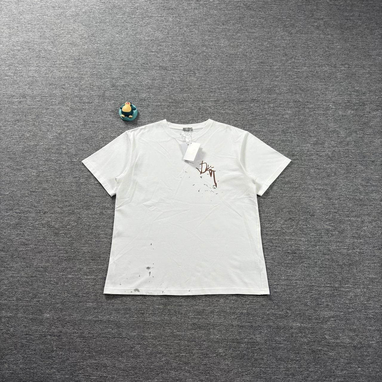 Dior Dior TS White Splatter Short Sleeve Size US XXL / EU 58 / 5 - 1 Thumbnail