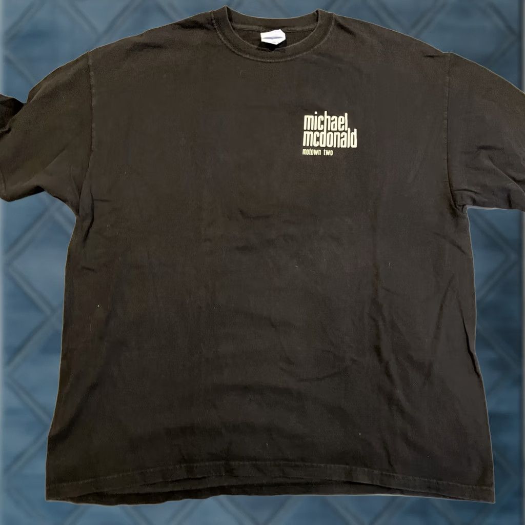 Vintage VINTAGE Michael McDonald Motown 2 2005 Concert Tour T Shirt XXL Black Men Short Sleeve M&O 2XL T-Shirt RARE Size US XXL / EU 58 / 5 - 1 Thumbnail