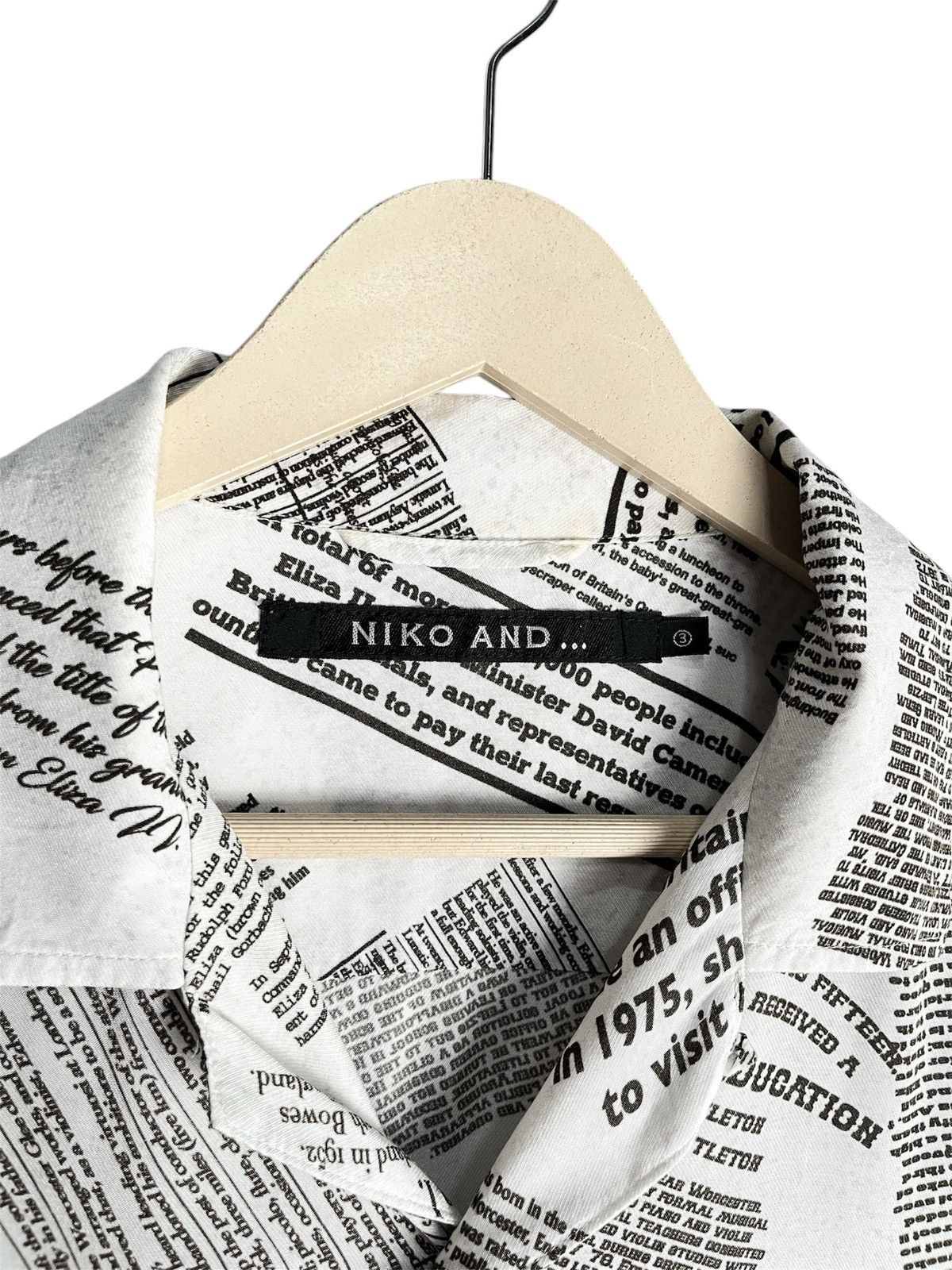 Issey Miyake × Japanese Brand × Tsumori Chisato Niko And … Rayon Shirts Size US L / EU 52-54 / 3 - 5 Thumbnail