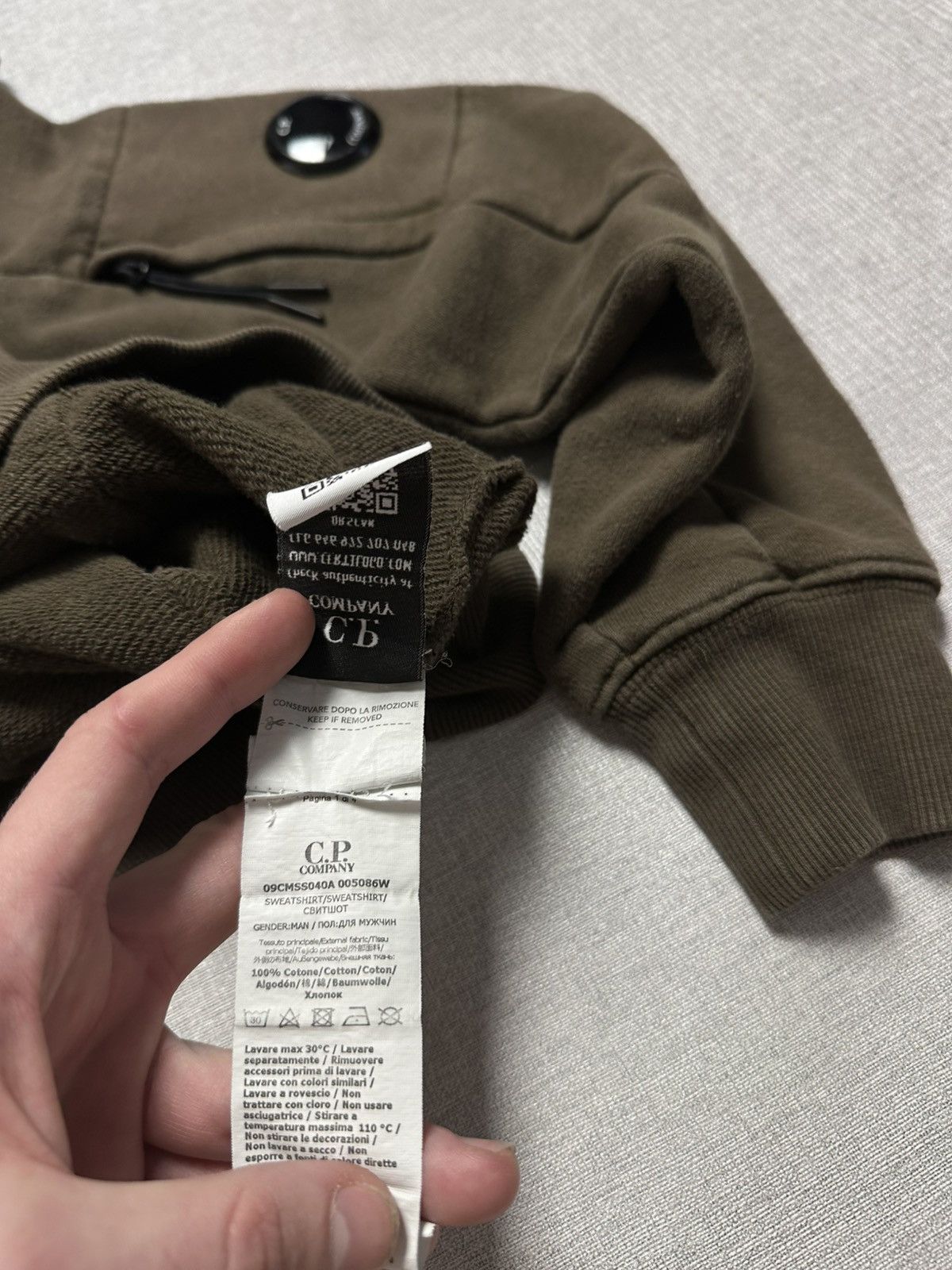 C.P. Company × Massimo Osti C.P. Company military hoodie Size US S / EU 44-46 / 1 - 7 Thumbnail