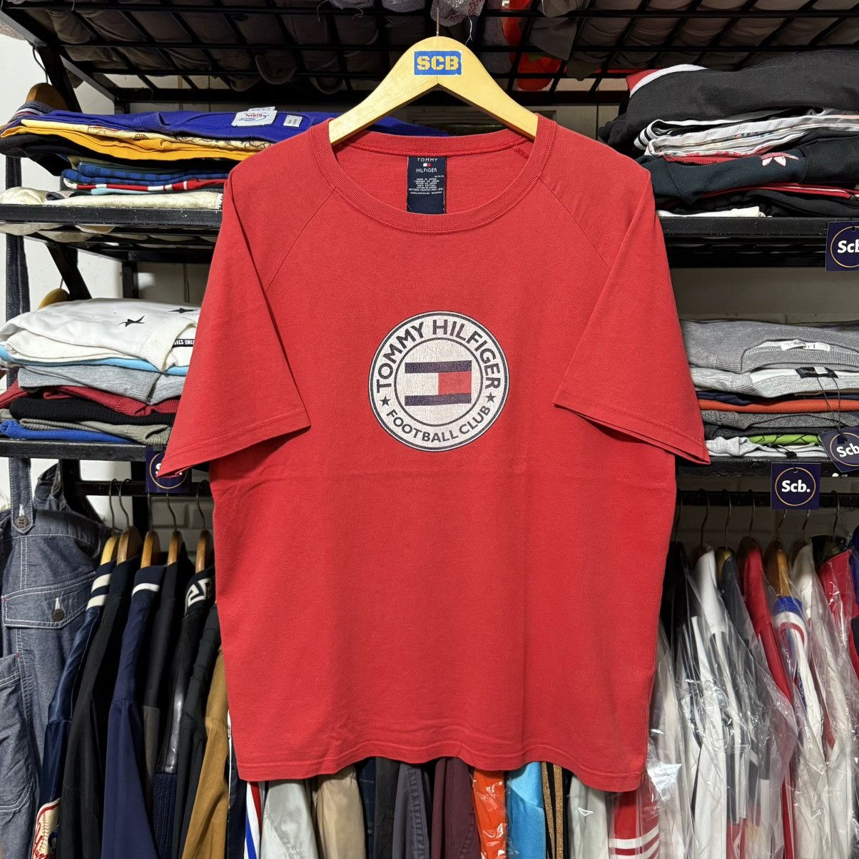 Tommy Hilfiger Vintage tommy hilfiger football club t shirt Size US M / EU 48-50 / 2 - 8 Thumbnail