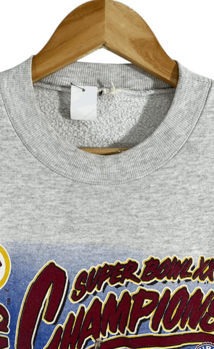 Vintage 🔥 Vintage 90s Washington Redskins Super Bowl Sweatshirt Size US M / EU 48-50 / 2 - 3 Thumbnail
