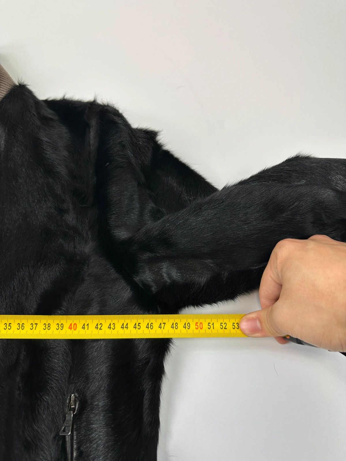Prada Prada Sport FW01-05 Black Calf & Fox Fur Leather Jacket Size M / US 6-8 / IT 42-44 - 19 Thumbnail