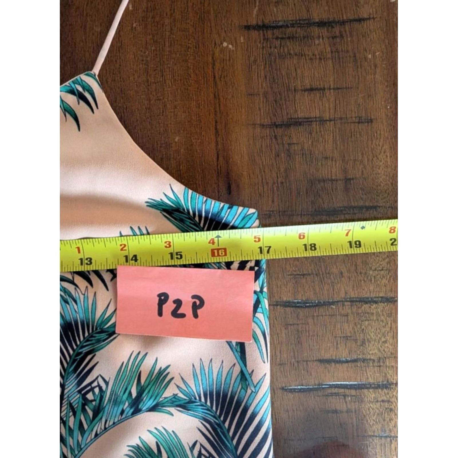 Vintage CeCe Tropical Print Spaghetti Strap Maxi Dress Women's 10P Resortwear EUC Size L / US 10 / IT 46 - 6 Thumbnail