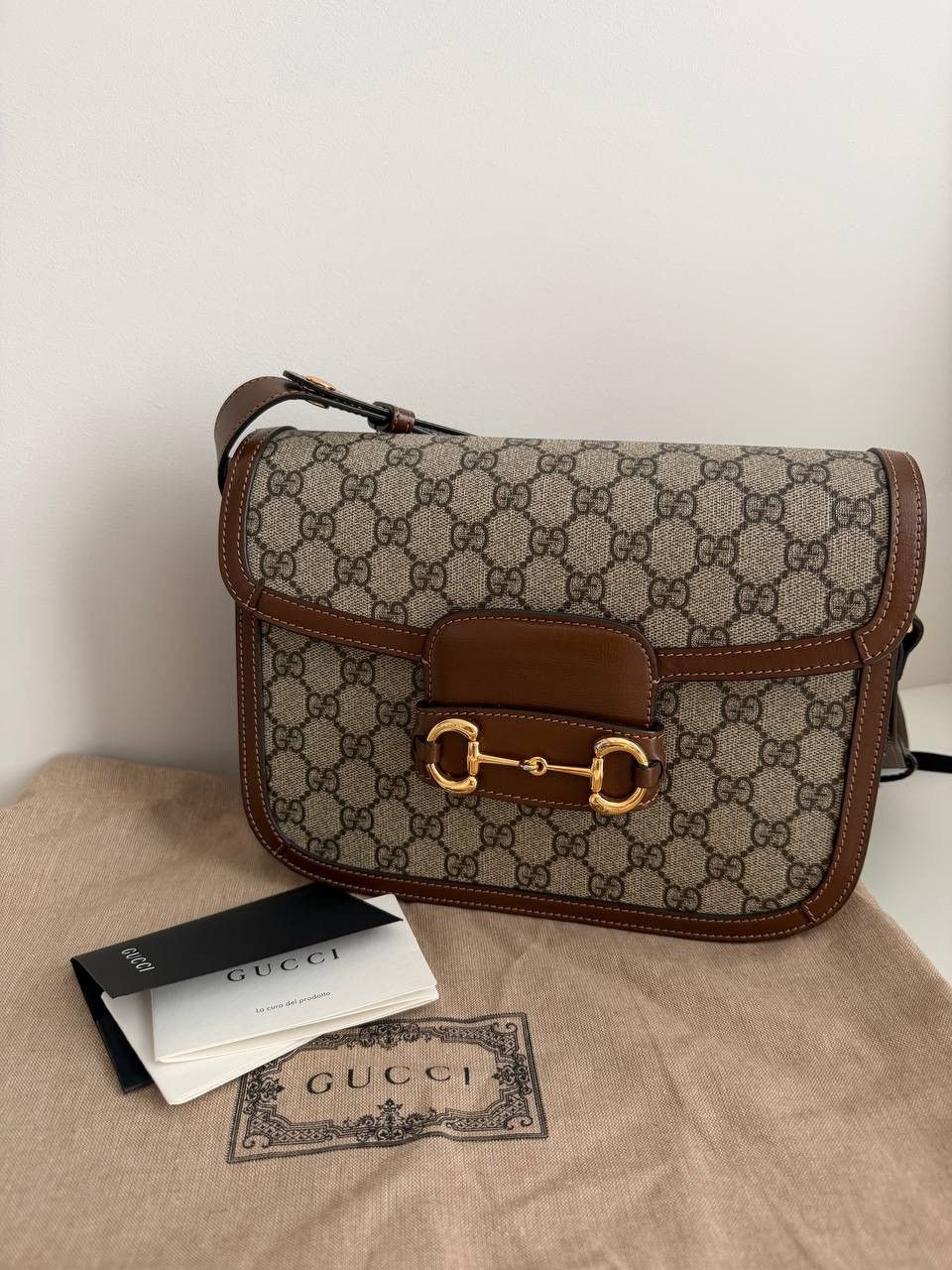 Gucci Gucci Horsebit 1955 medium shoulder bag RRP 3290 Size ONE SIZE - 1 Thumbnail